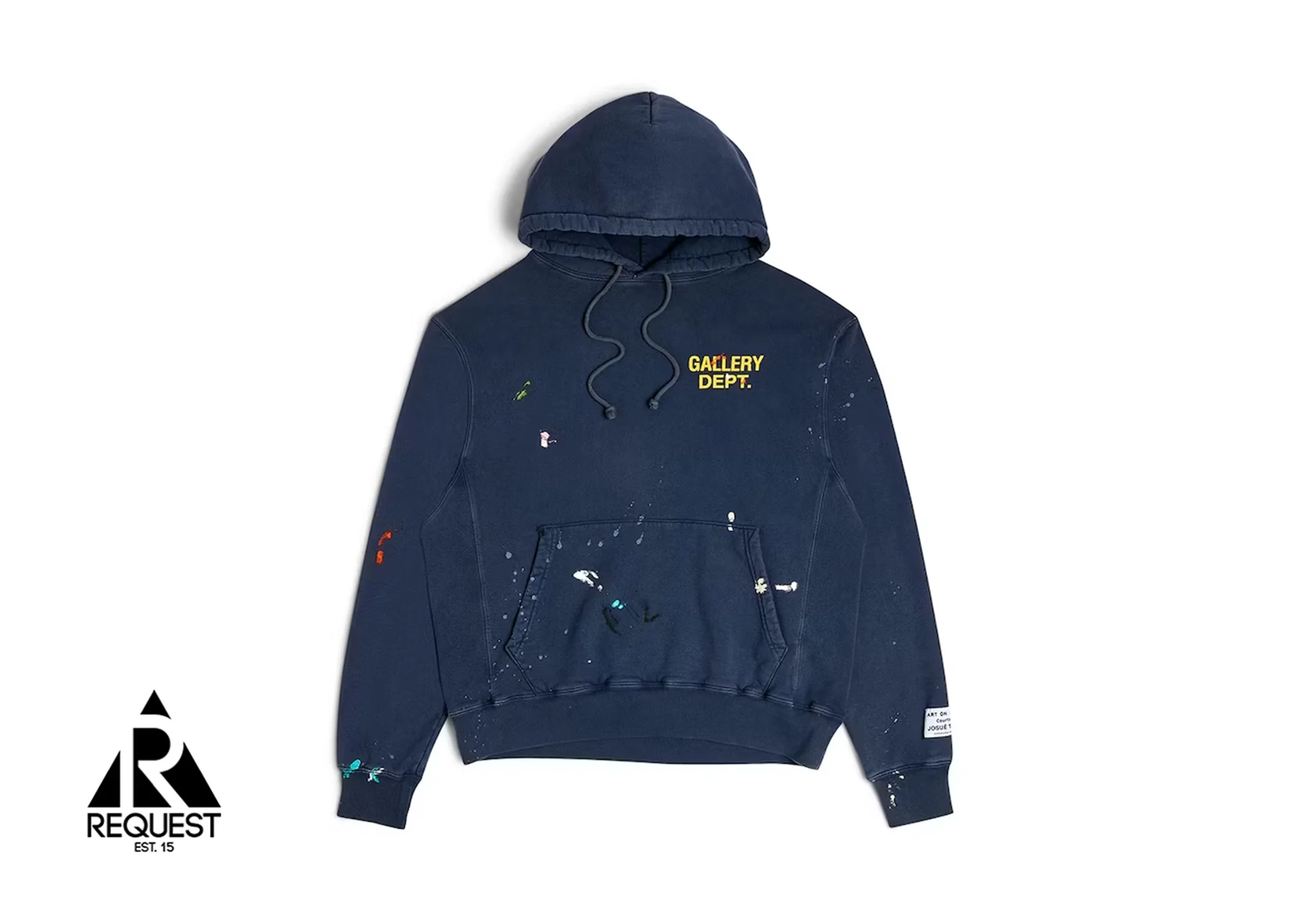 Paint Logo Hoodie "Vintage Navy"