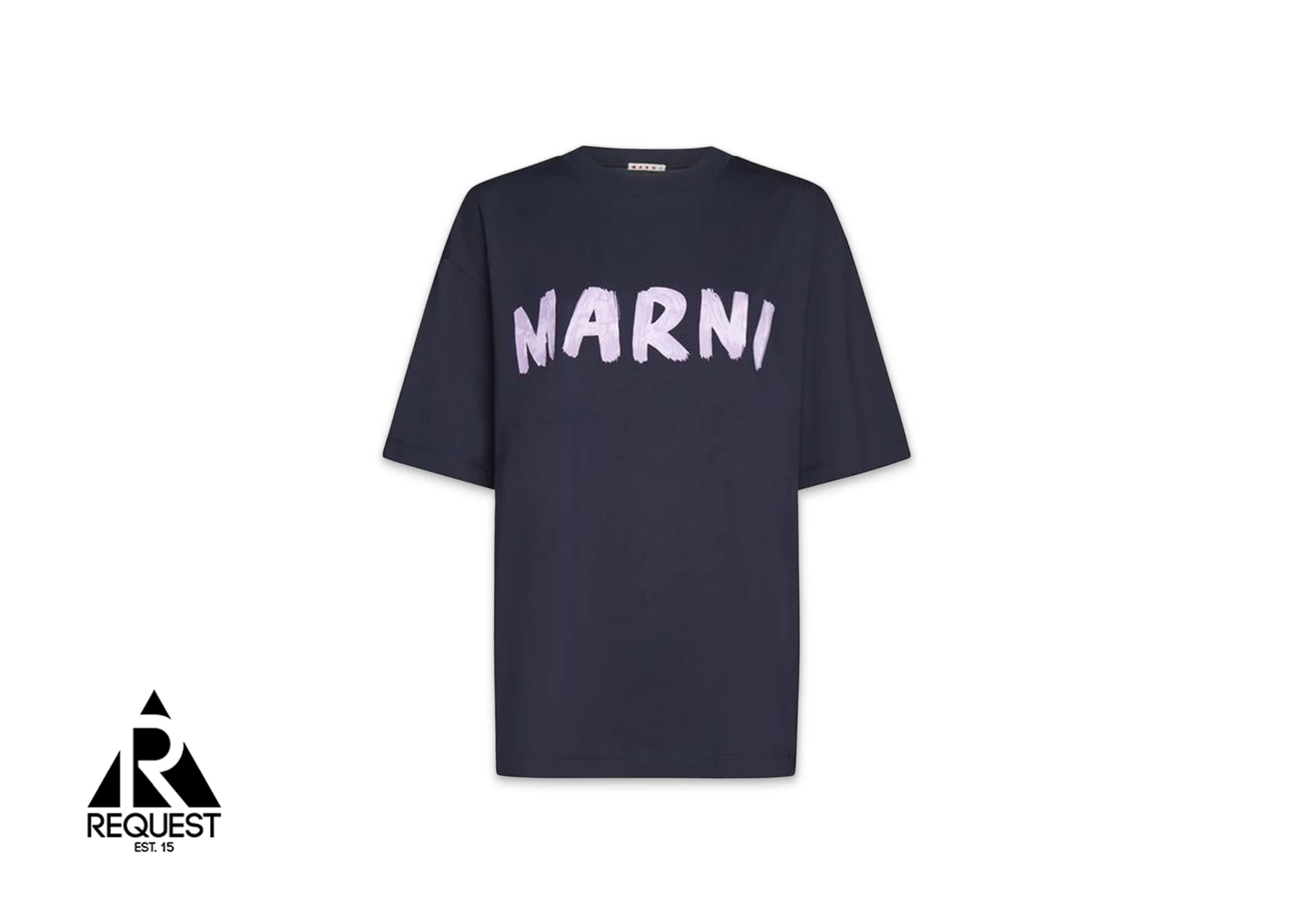 Paintstroke Tee “Navy”