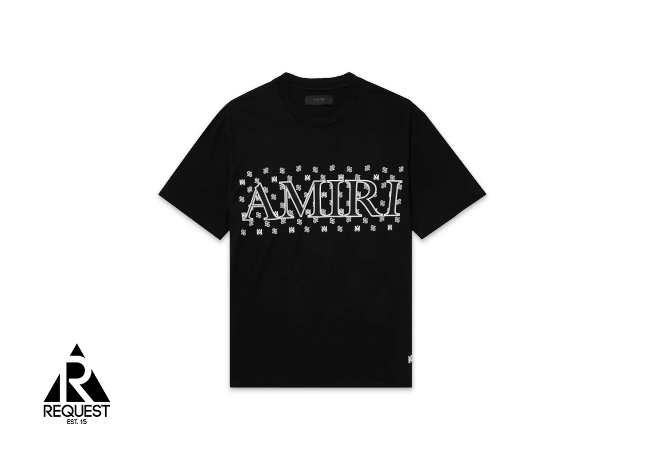 Paisley Tee "Black White"