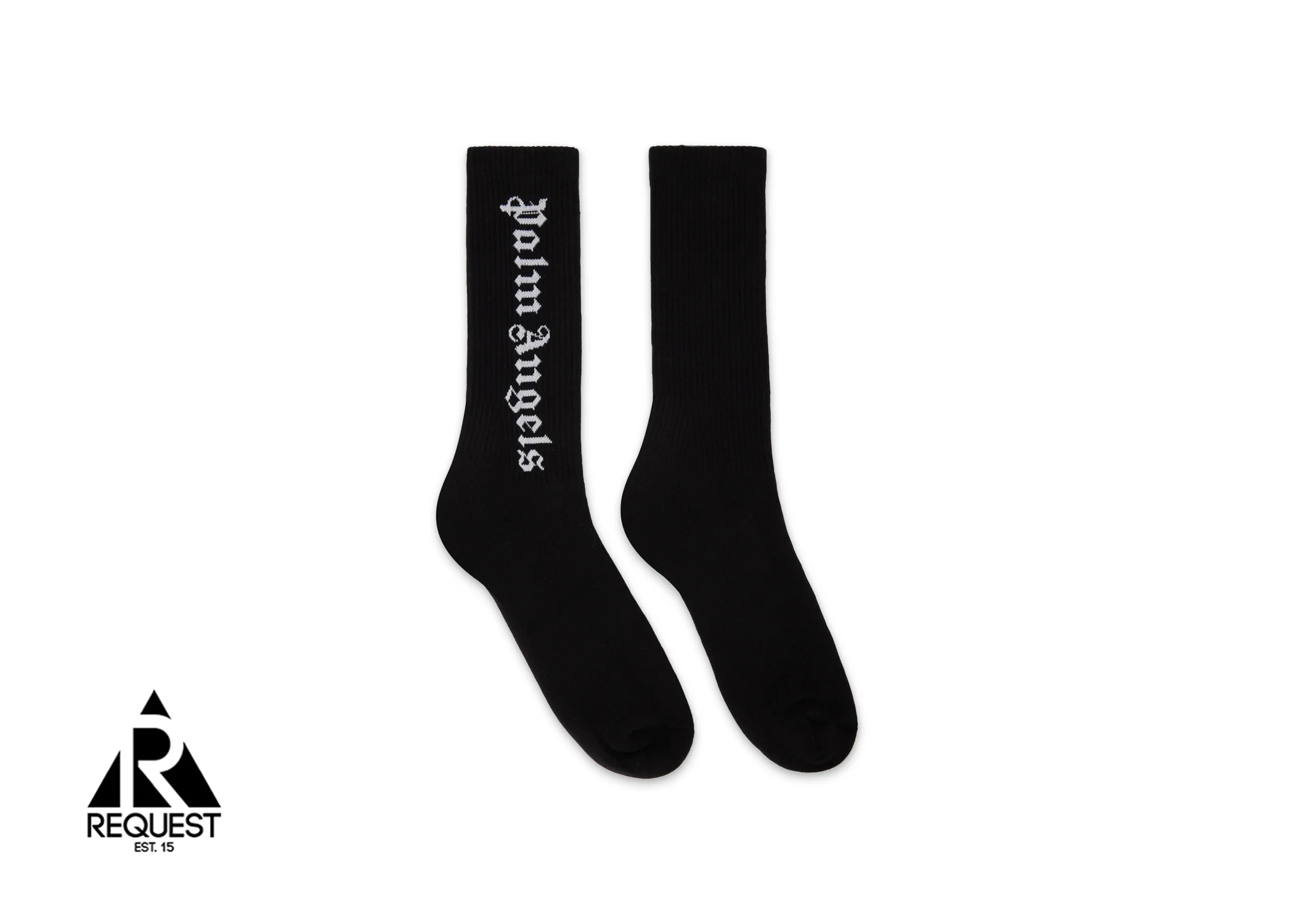 Palm Angels Script Socks "Black"