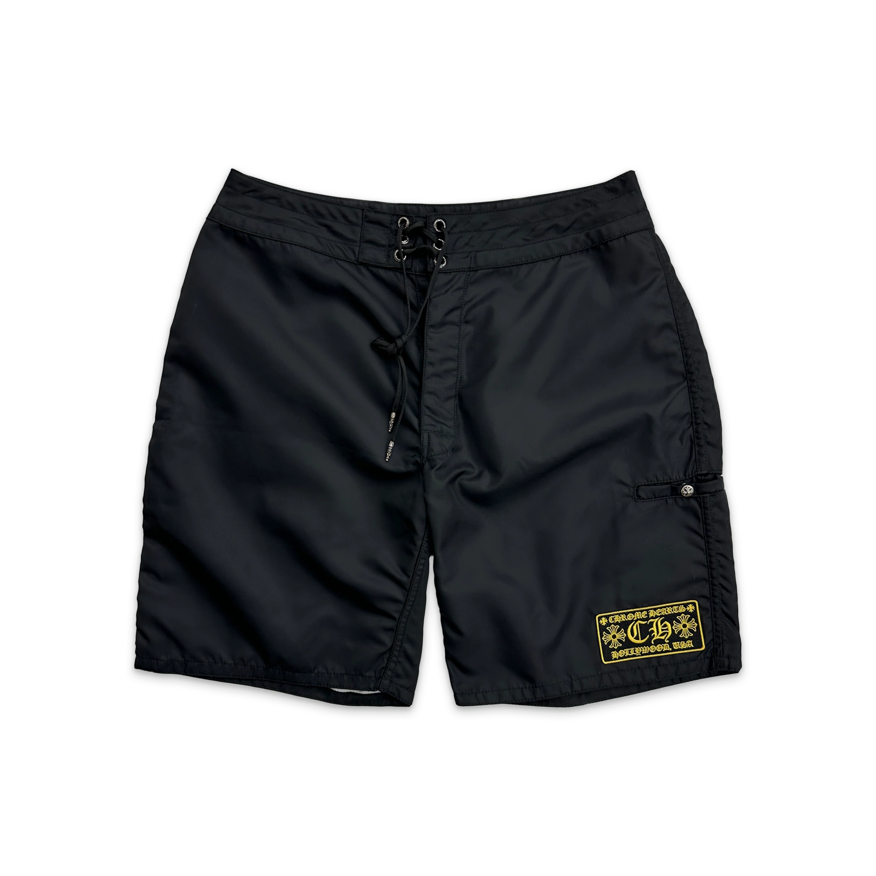 Patch Nylon Shorts "Black"