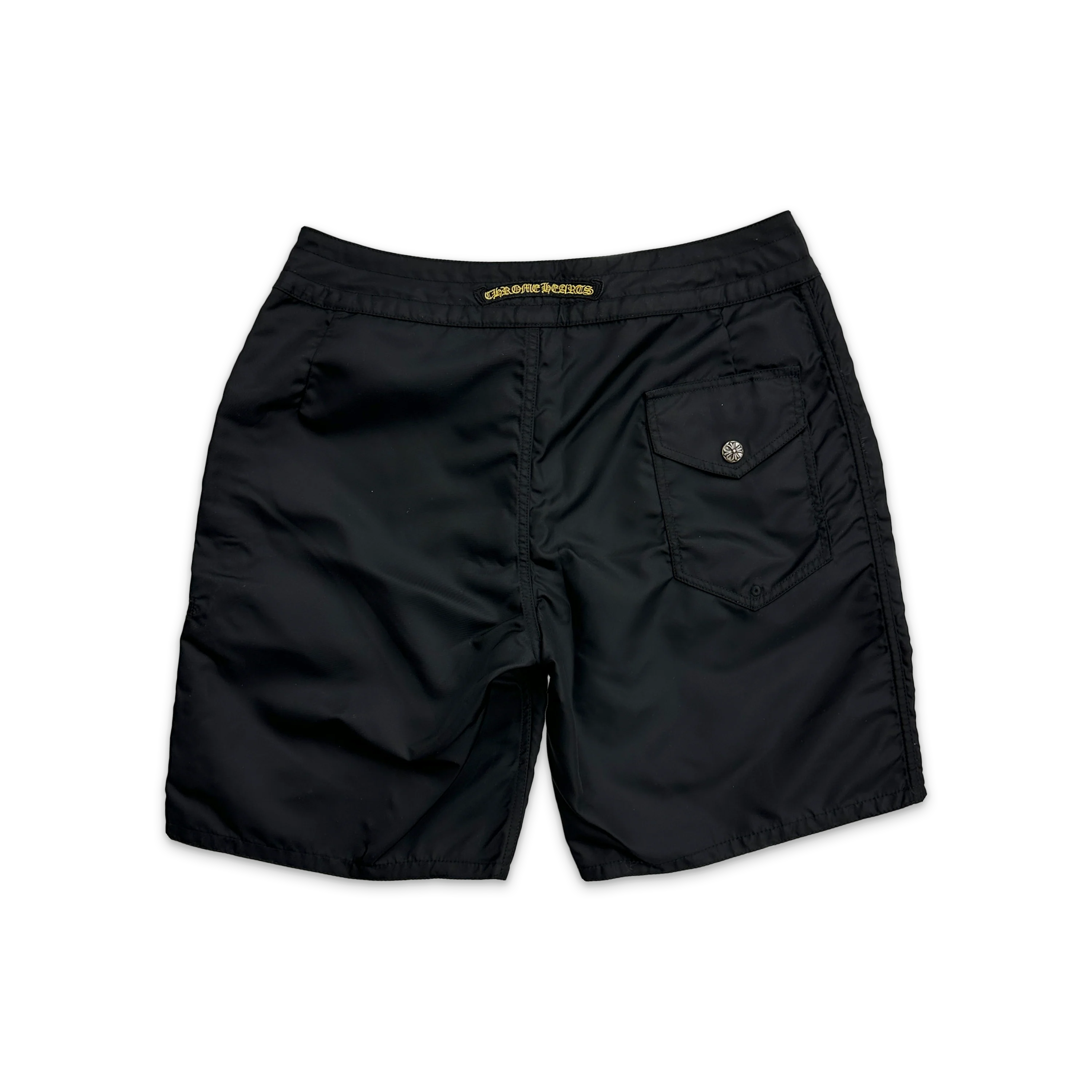 Patch Nylon Shorts "Black" - Image 2