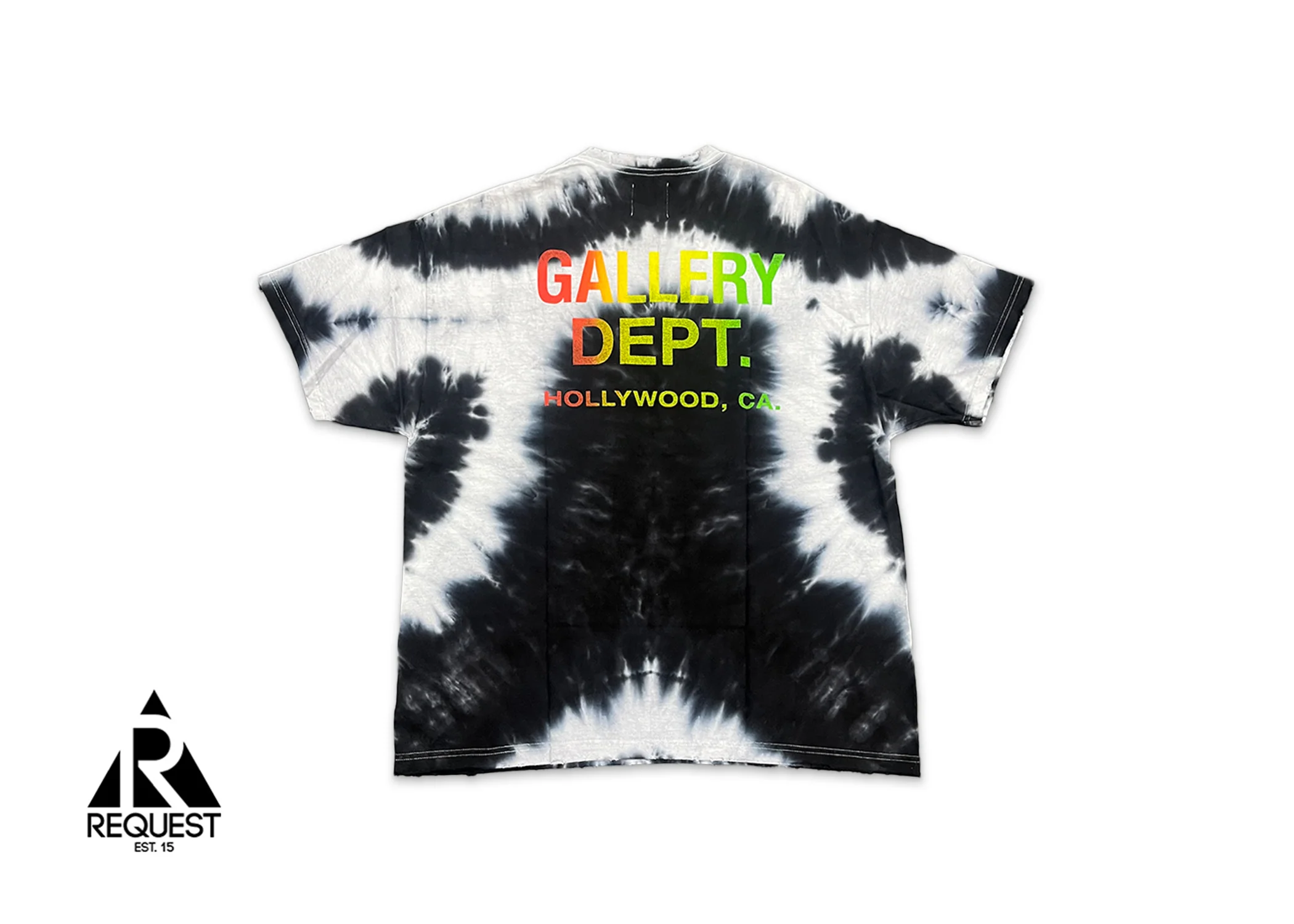 Peace Tee "Tie Dye Black White" - Image 2
