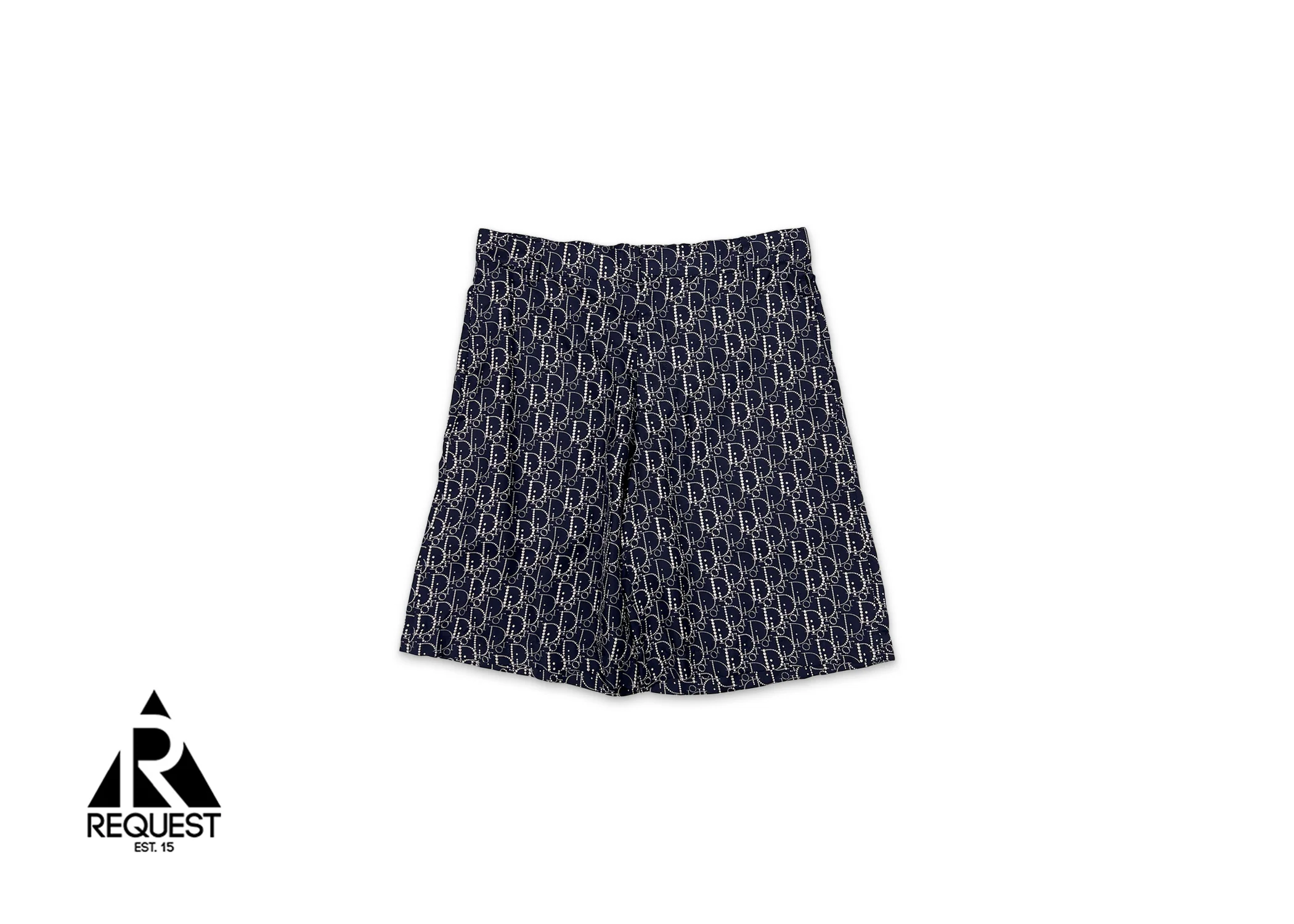 Pearl Logo Monogram Shorts “Navy”