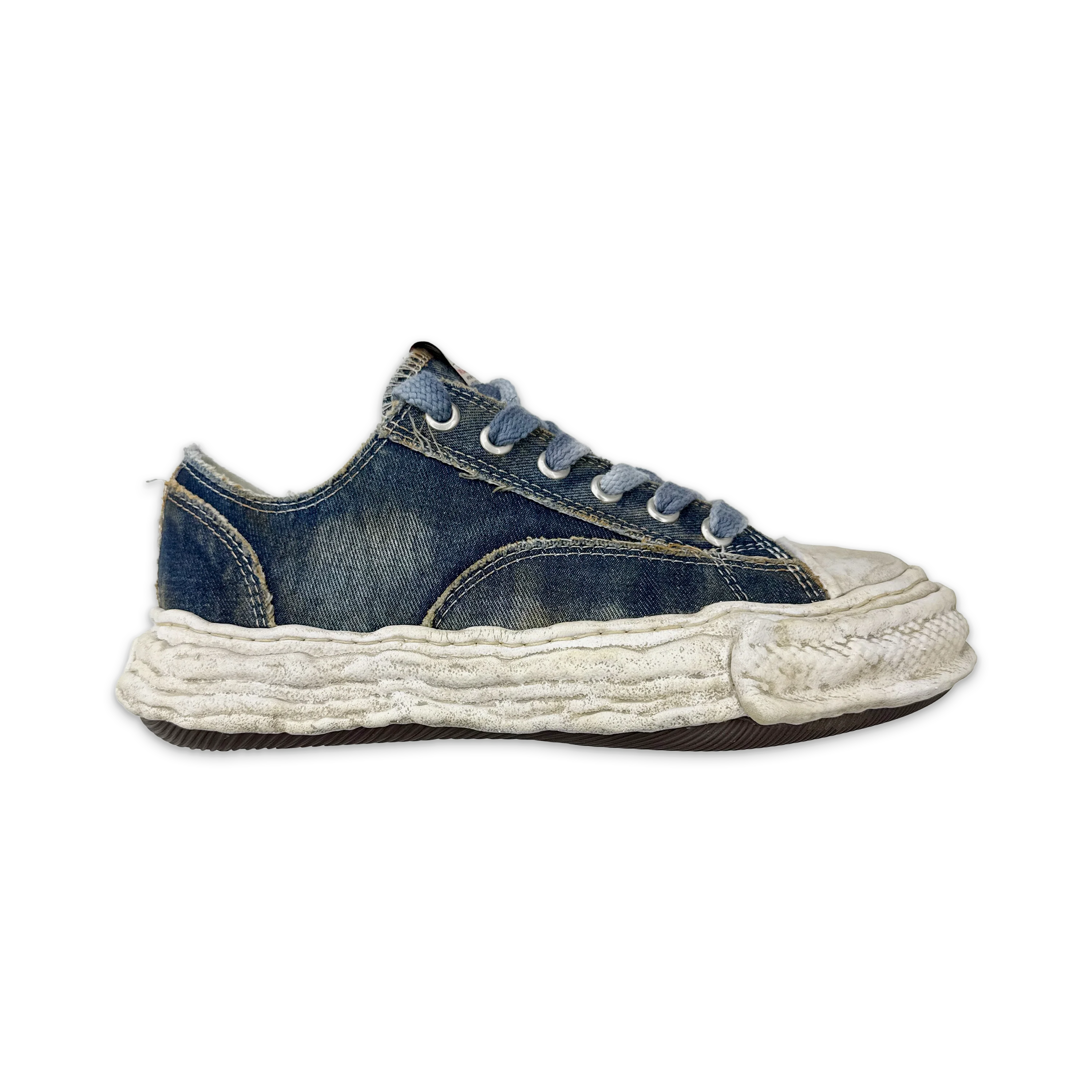 Peterson Vintage Sole Canvas Low "Distressed Blue"