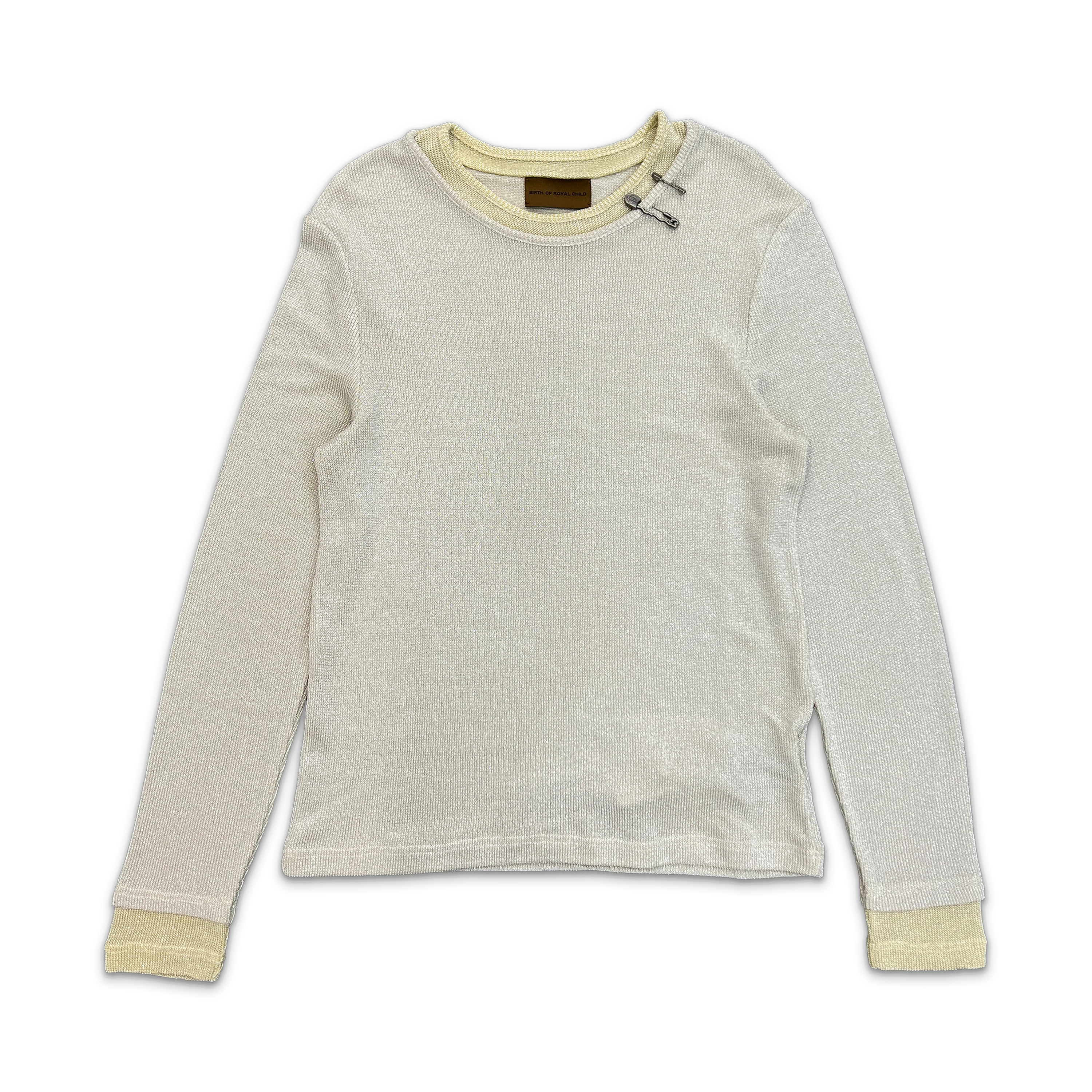 Pin Thread LS Shirt "Yellow"