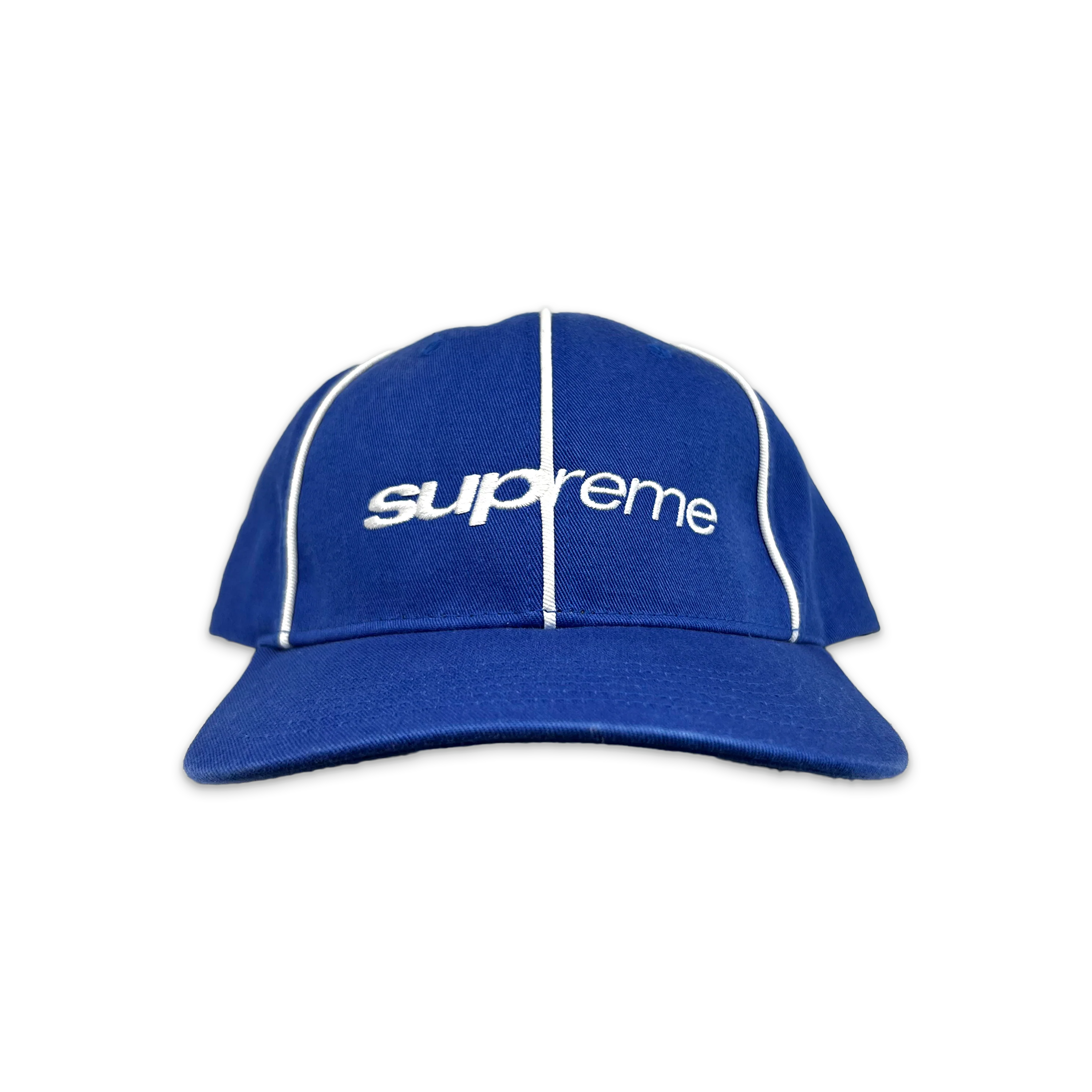 Piping 6-Panel Hat (FW22) "Blue"