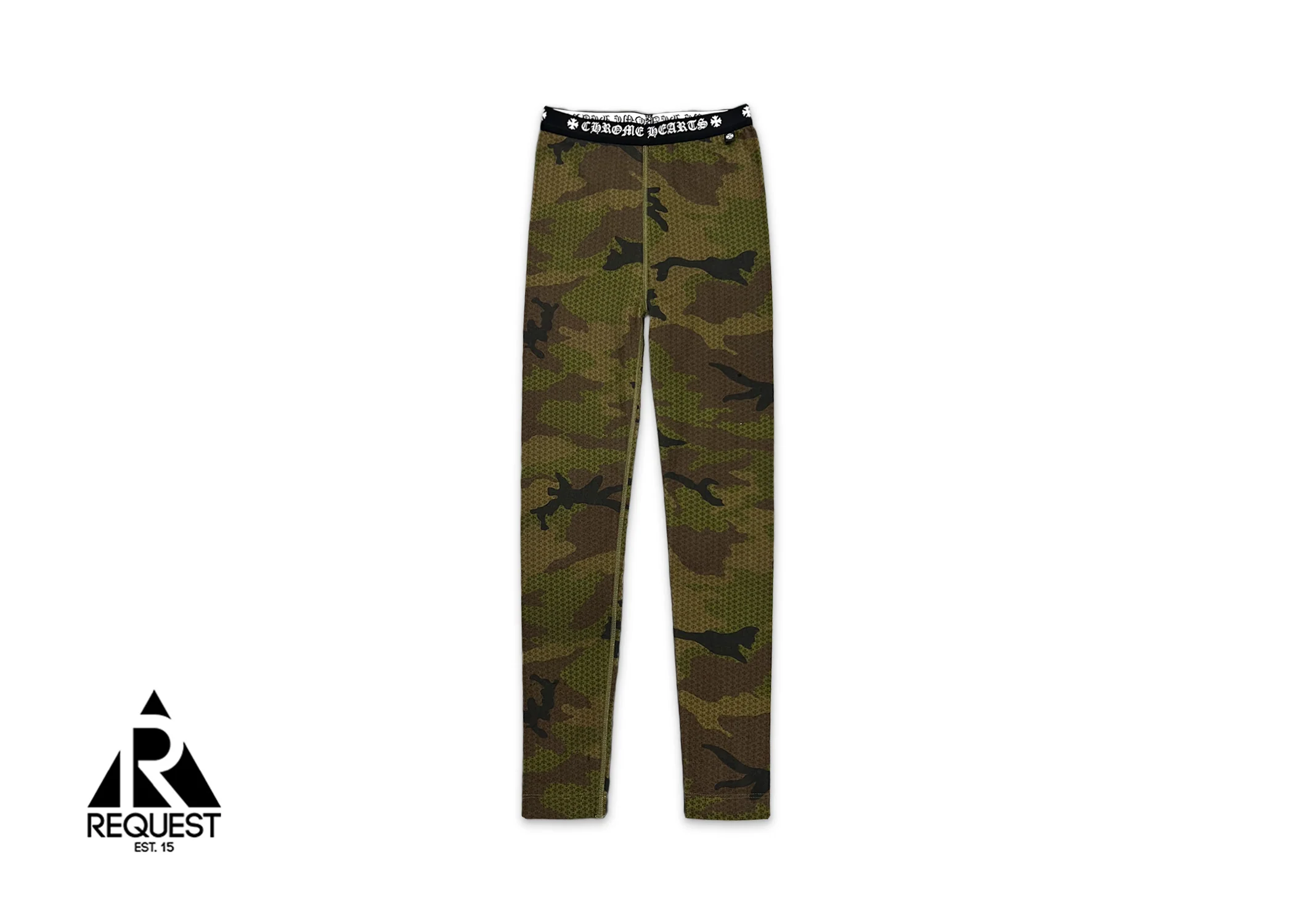 Plus Cross Motif Leggings "Camo"