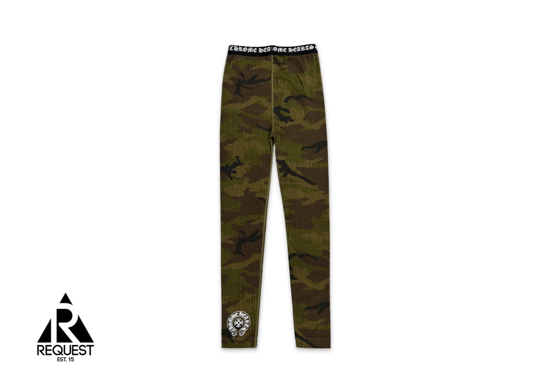 Plus Cross Motif Leggings "Camo" - Image 2