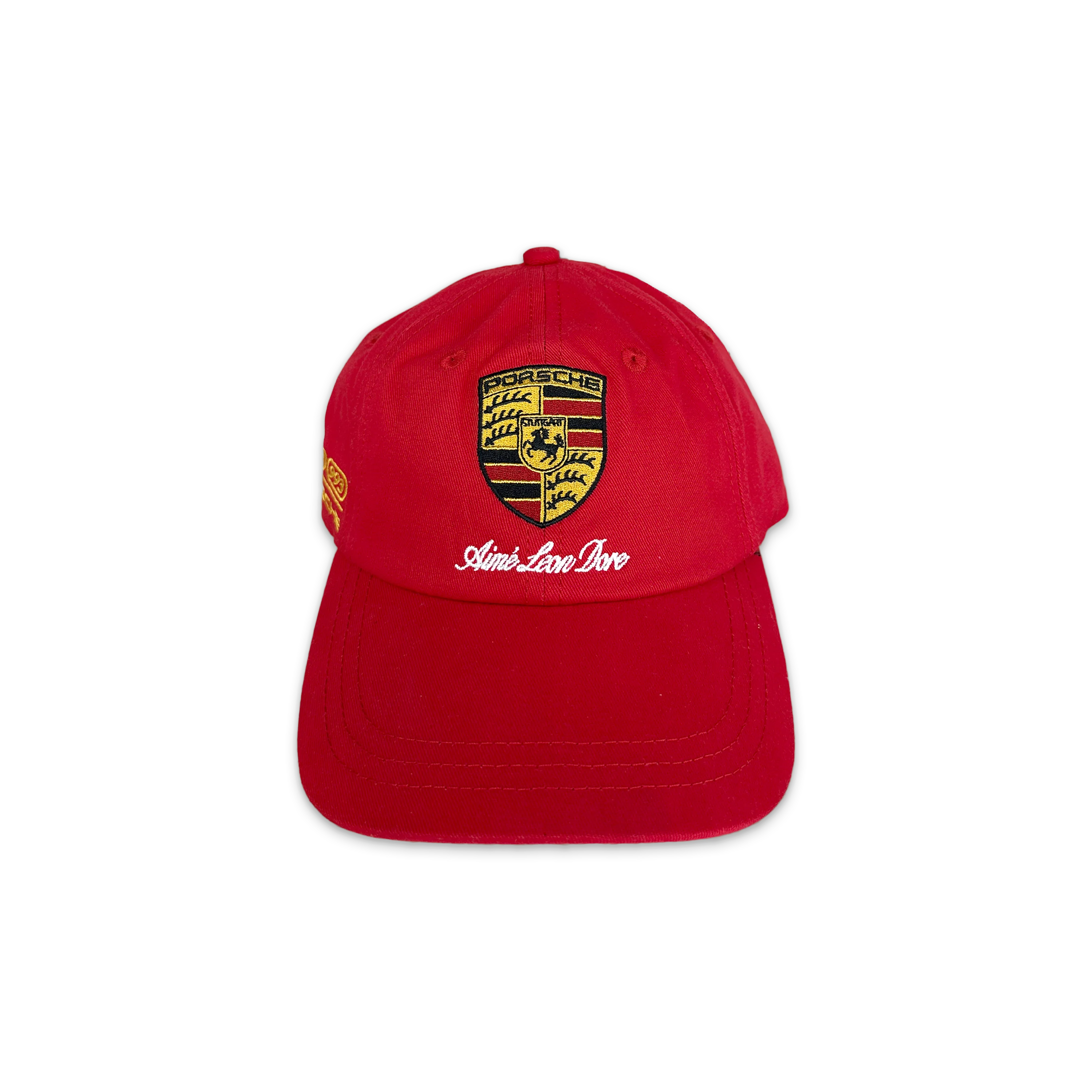 Porsche 993 Turbo Logo Hat "Red"