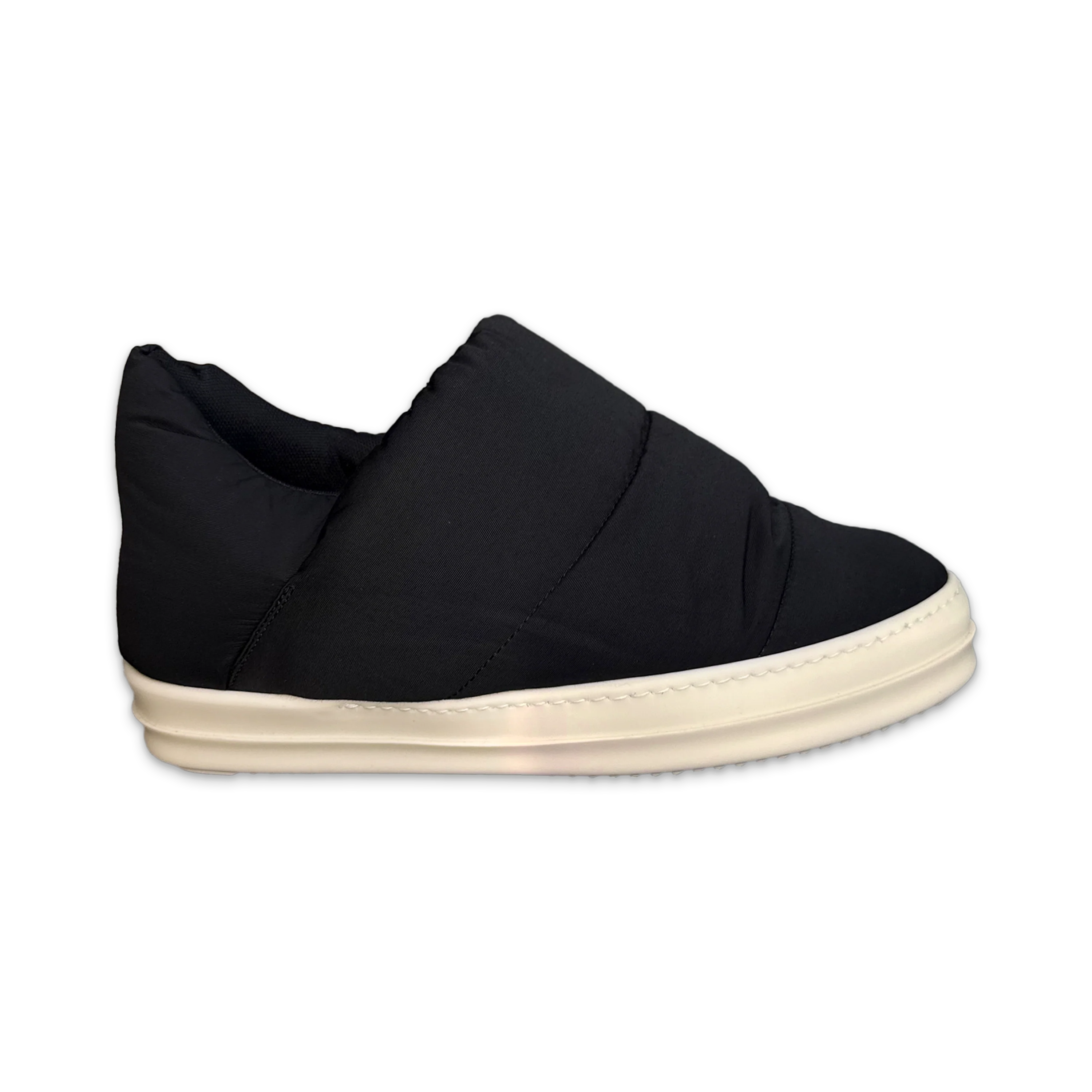 Porterville Puffer Slip-On Sneaker "Black Milk"