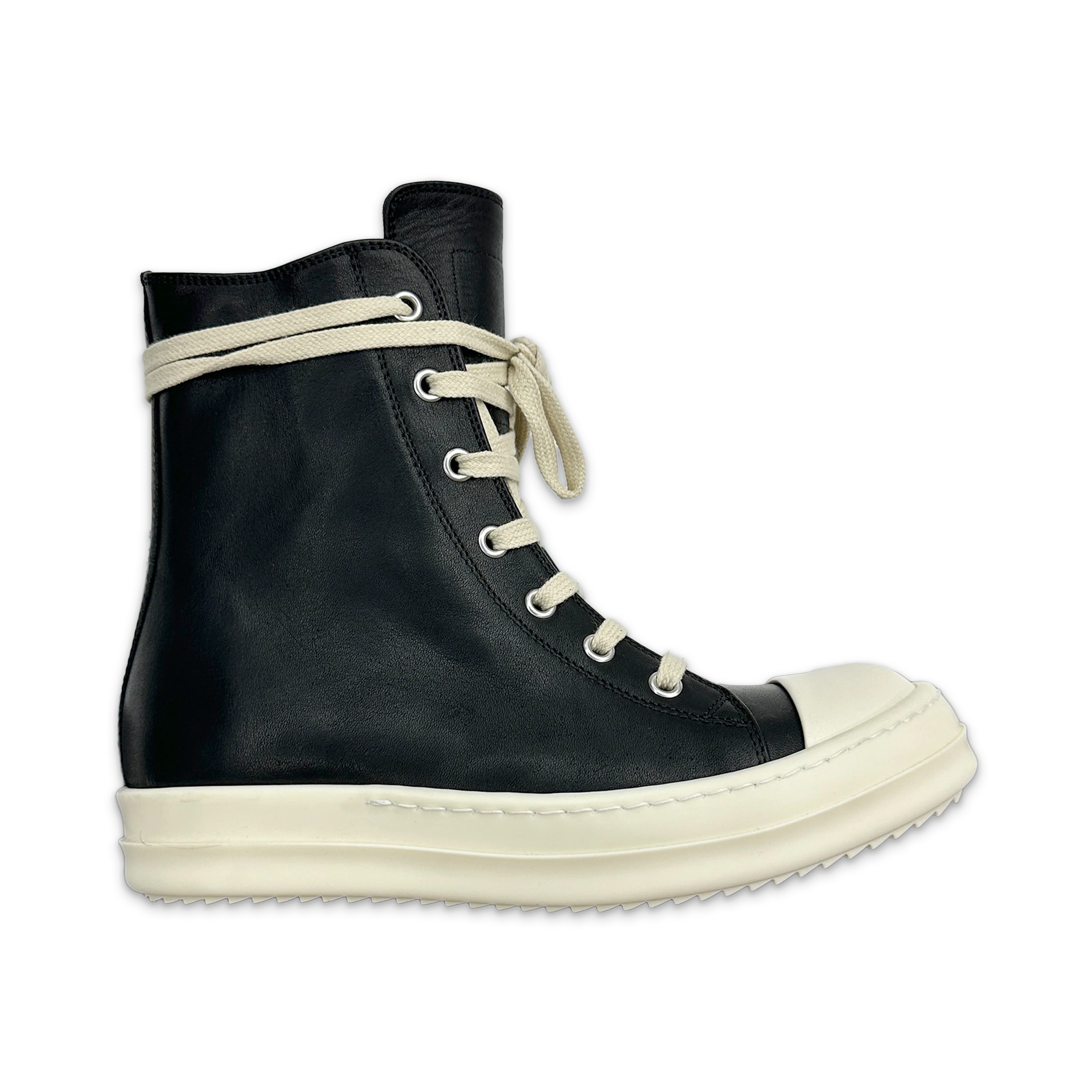 Porterville Ramones Leather High "Black Milk" (W)