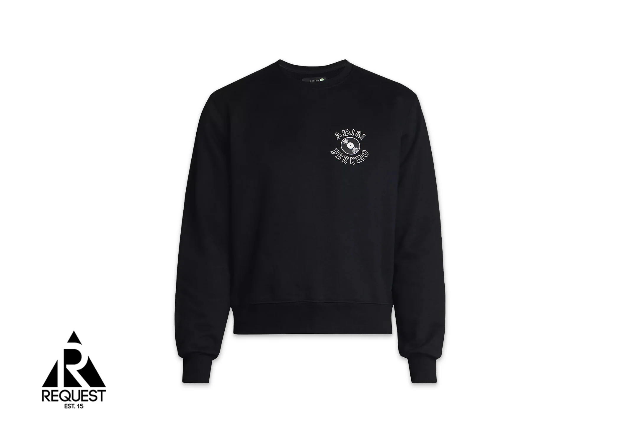 Preemo Record Crewneck "Black"