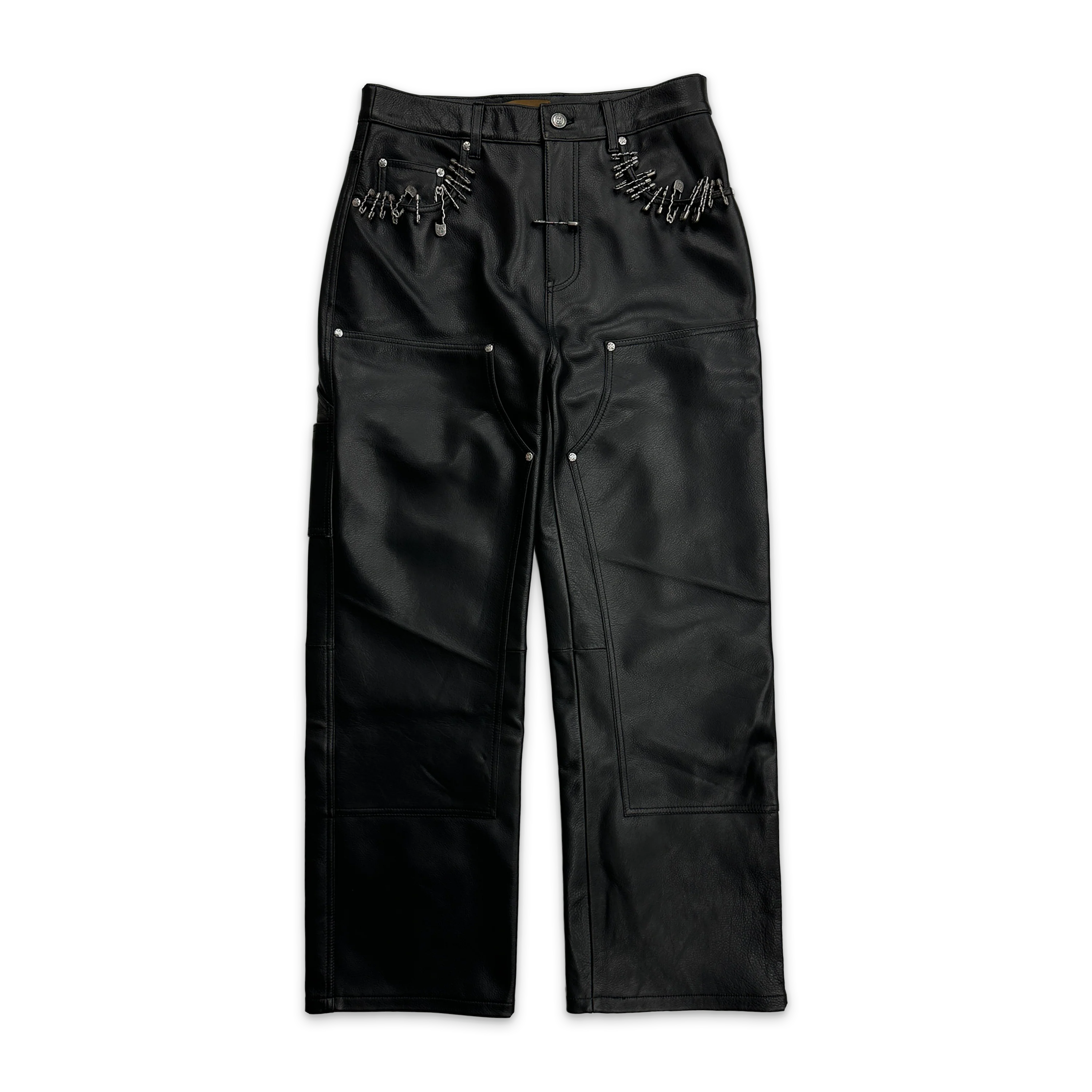 Prime Hide Pinned Leather Work Pants