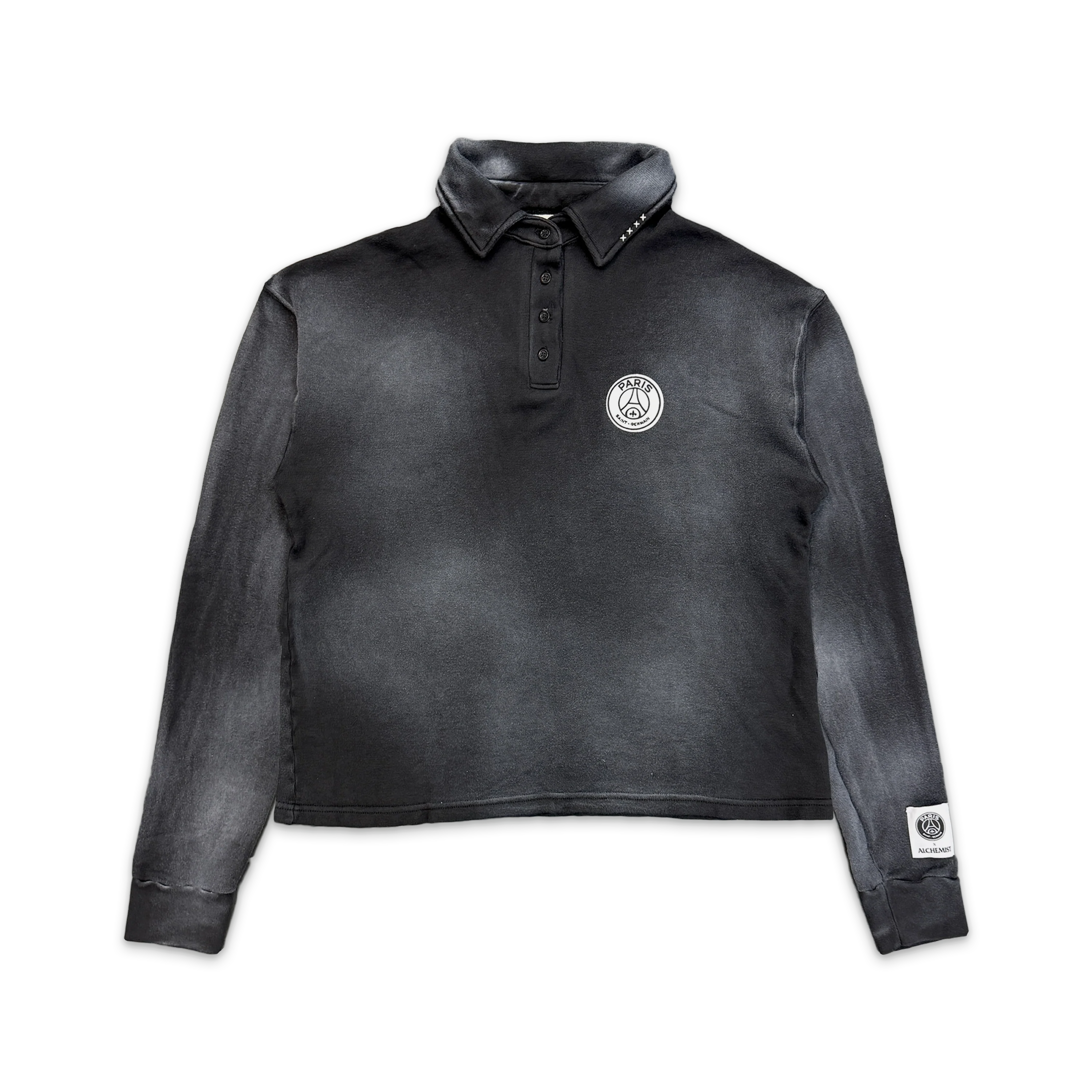 PSG Long Sleeve Polo "Jet Black"