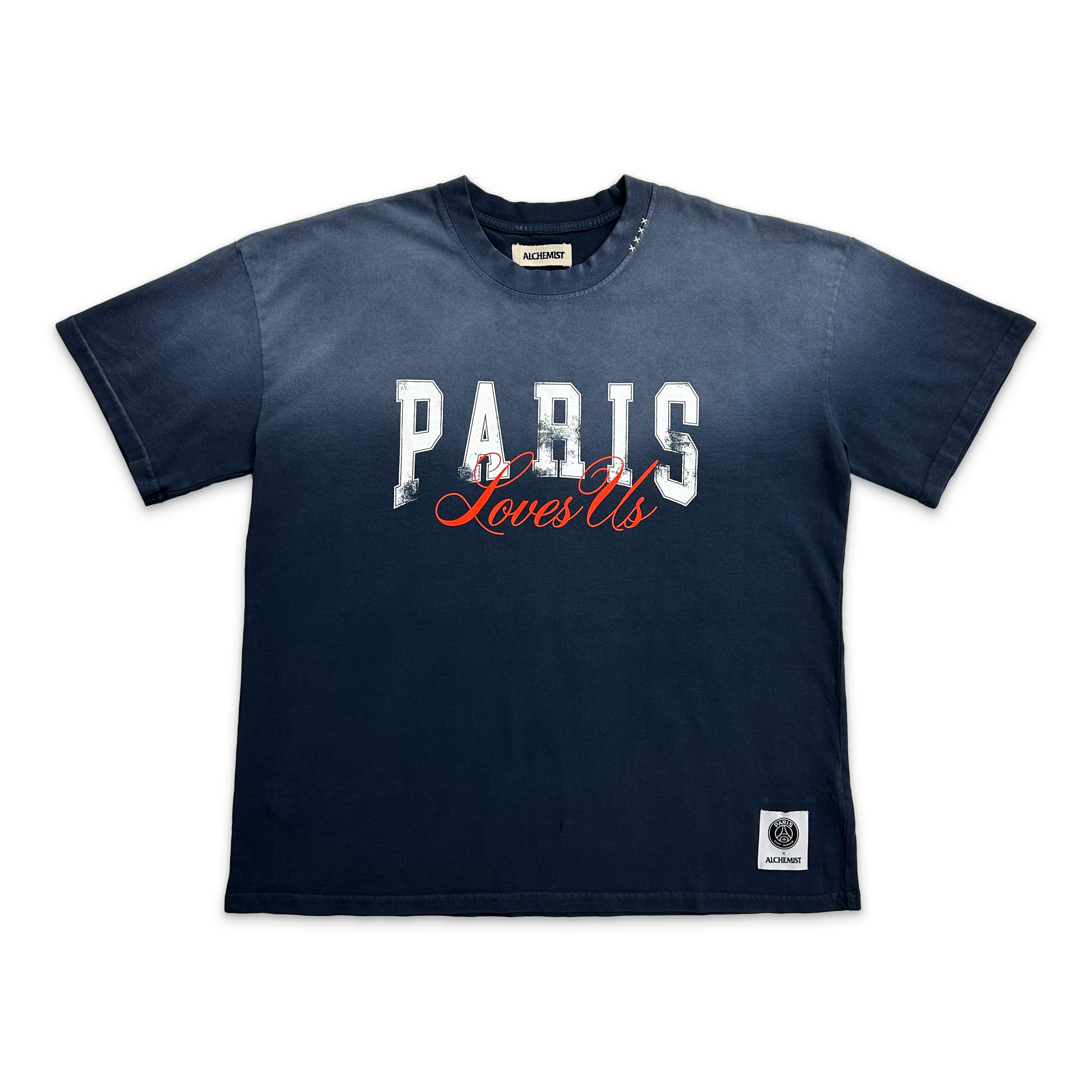 PSG Paris Loves Livin' in America Tee “Faded Obsidian”