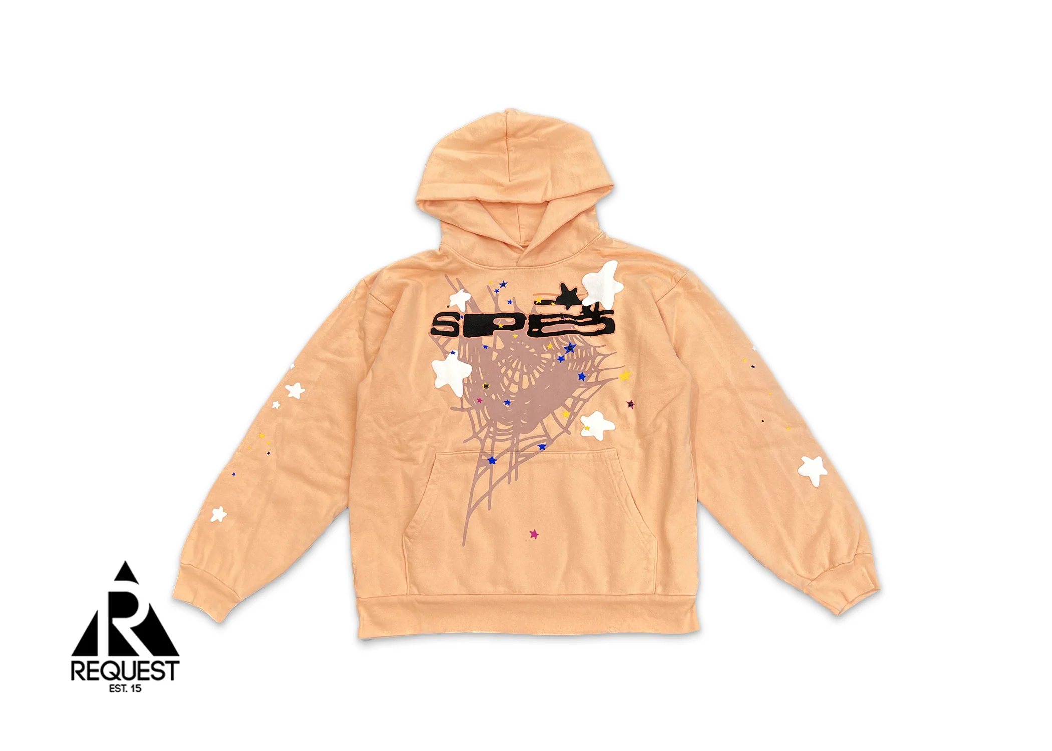 Punk Hoodie “Orange Black"