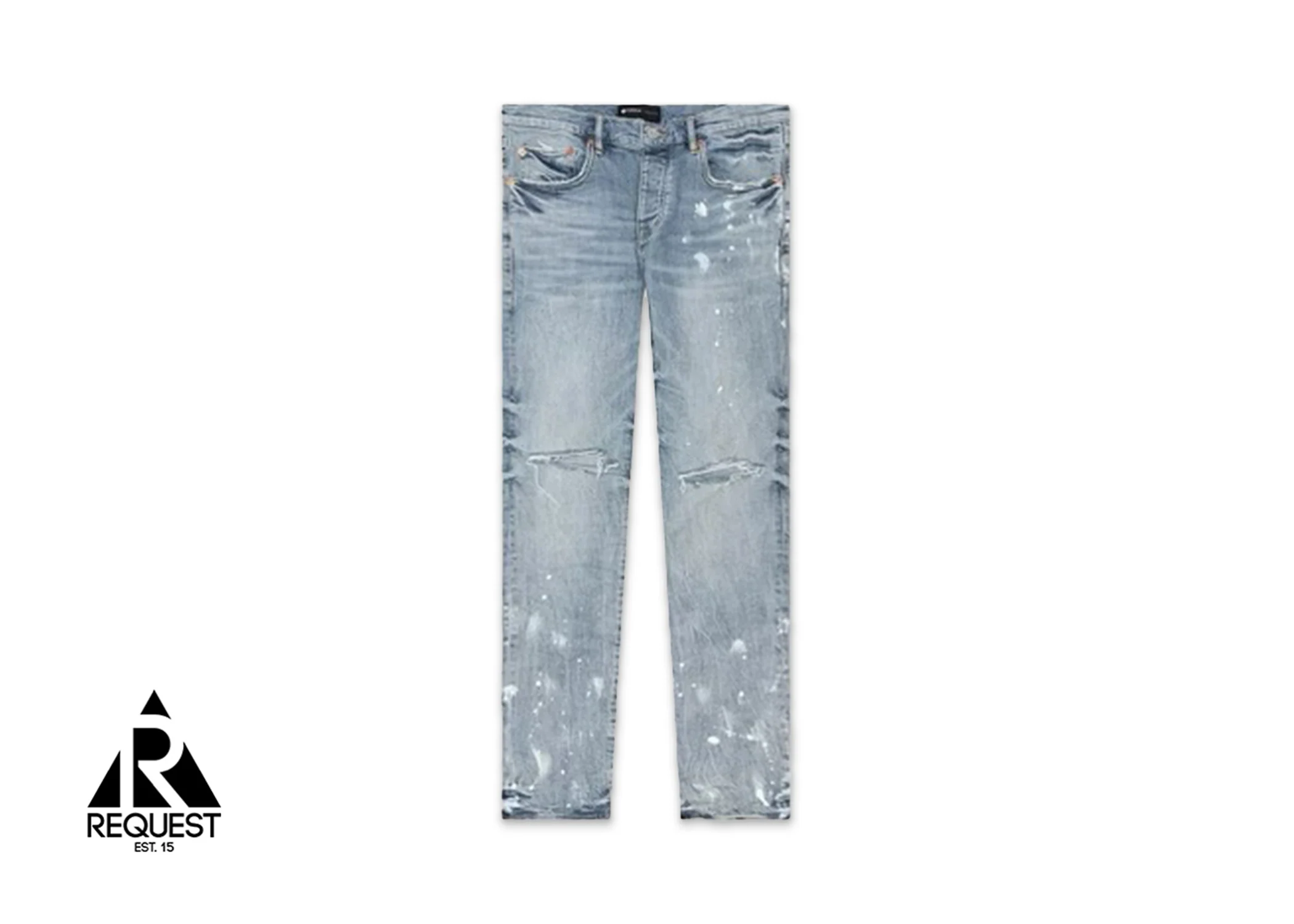 Purple Brand Jeans "Light Indigo Knee Slit"