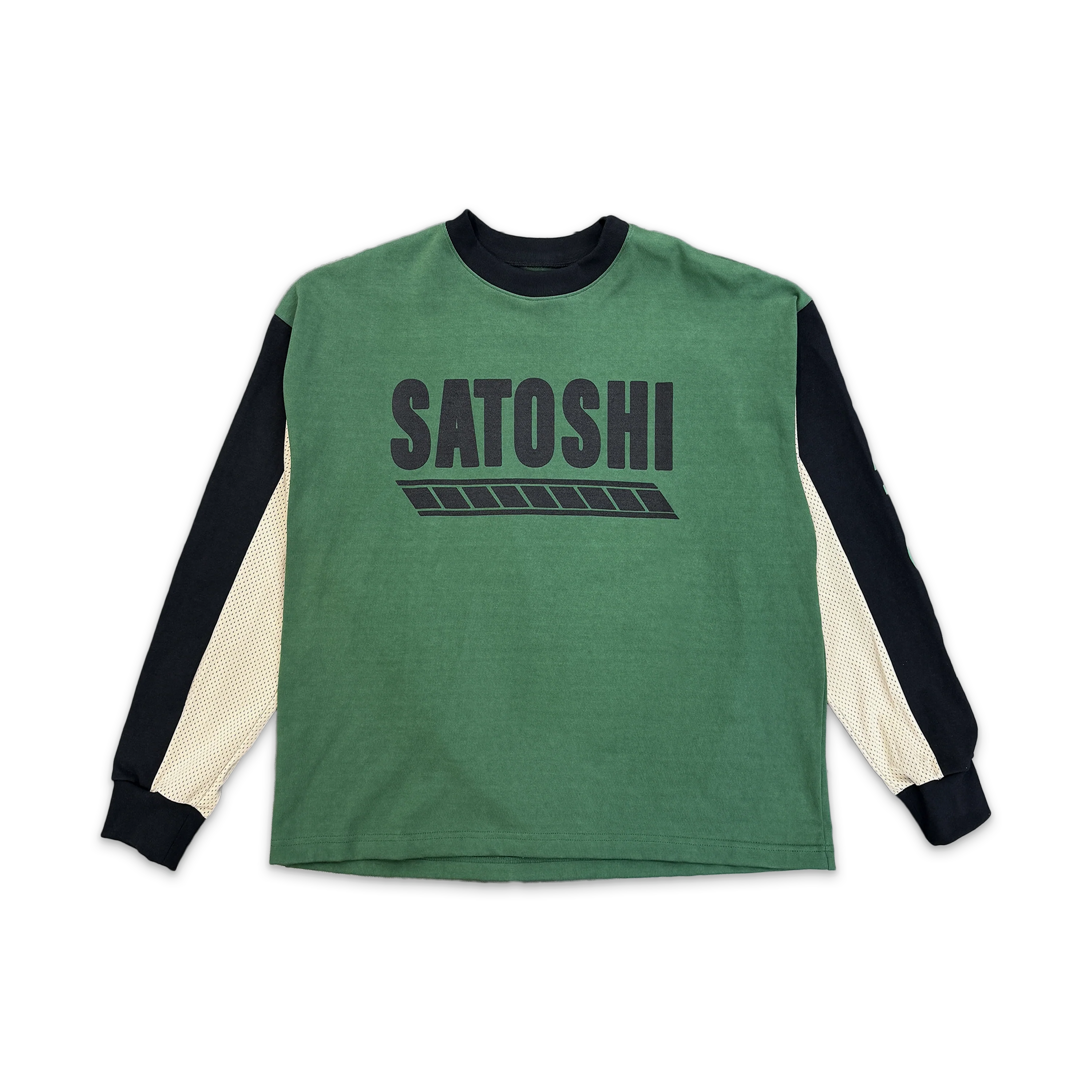 Racer Crewneck Sweater "Green"