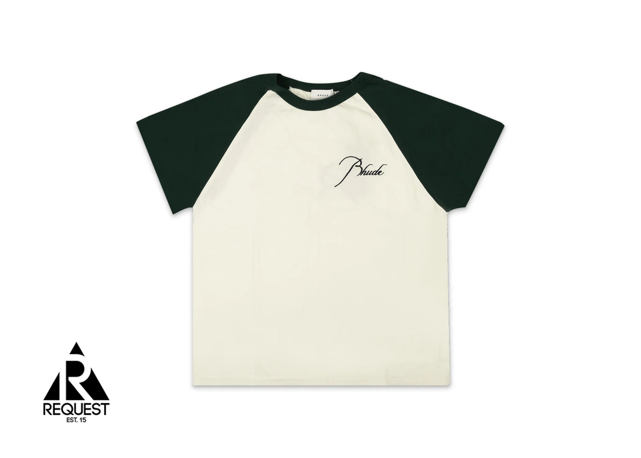 Ragland Tee “Emerald Green/White”