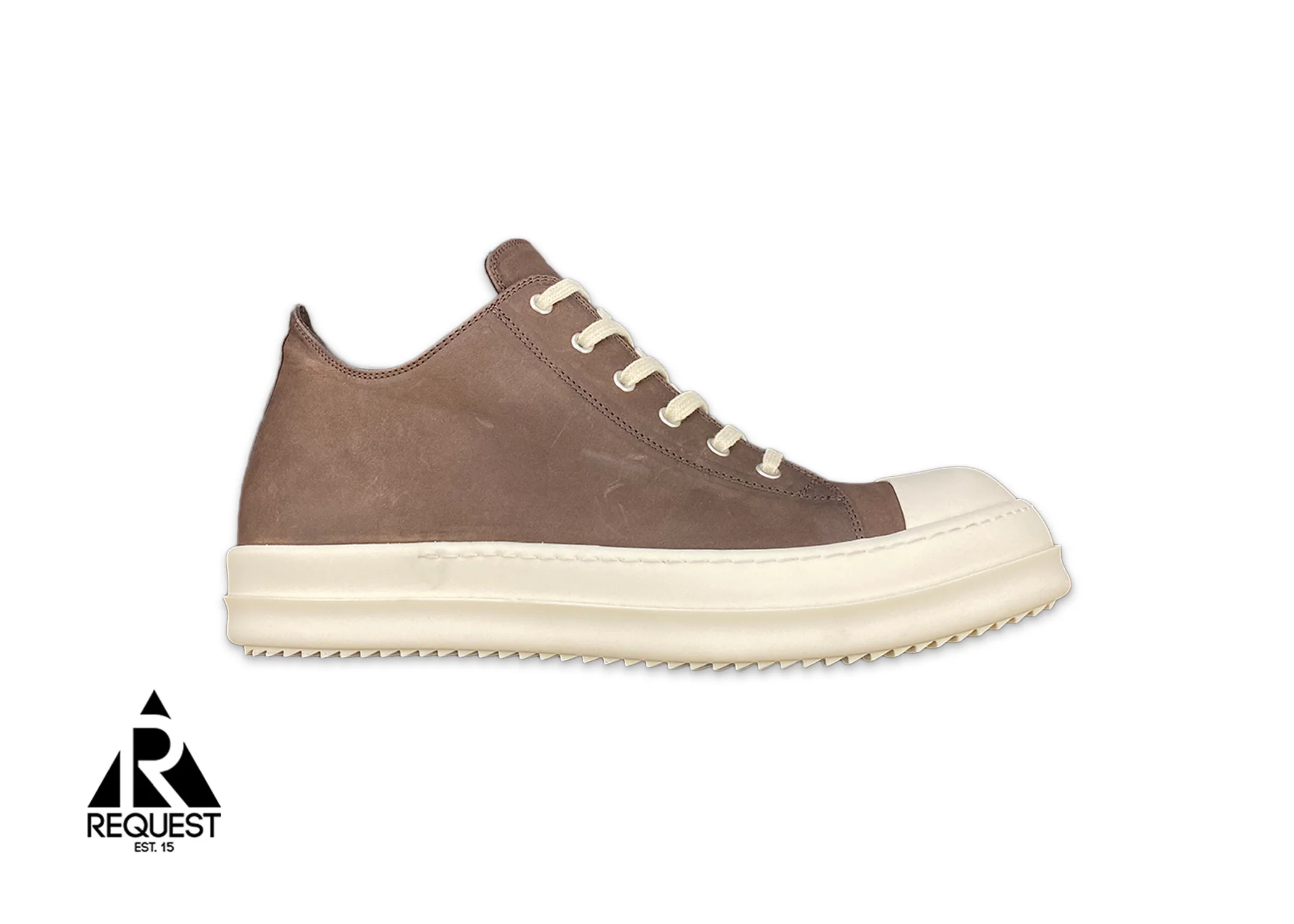 Ramones Low "Dark Brown Suede Milk"