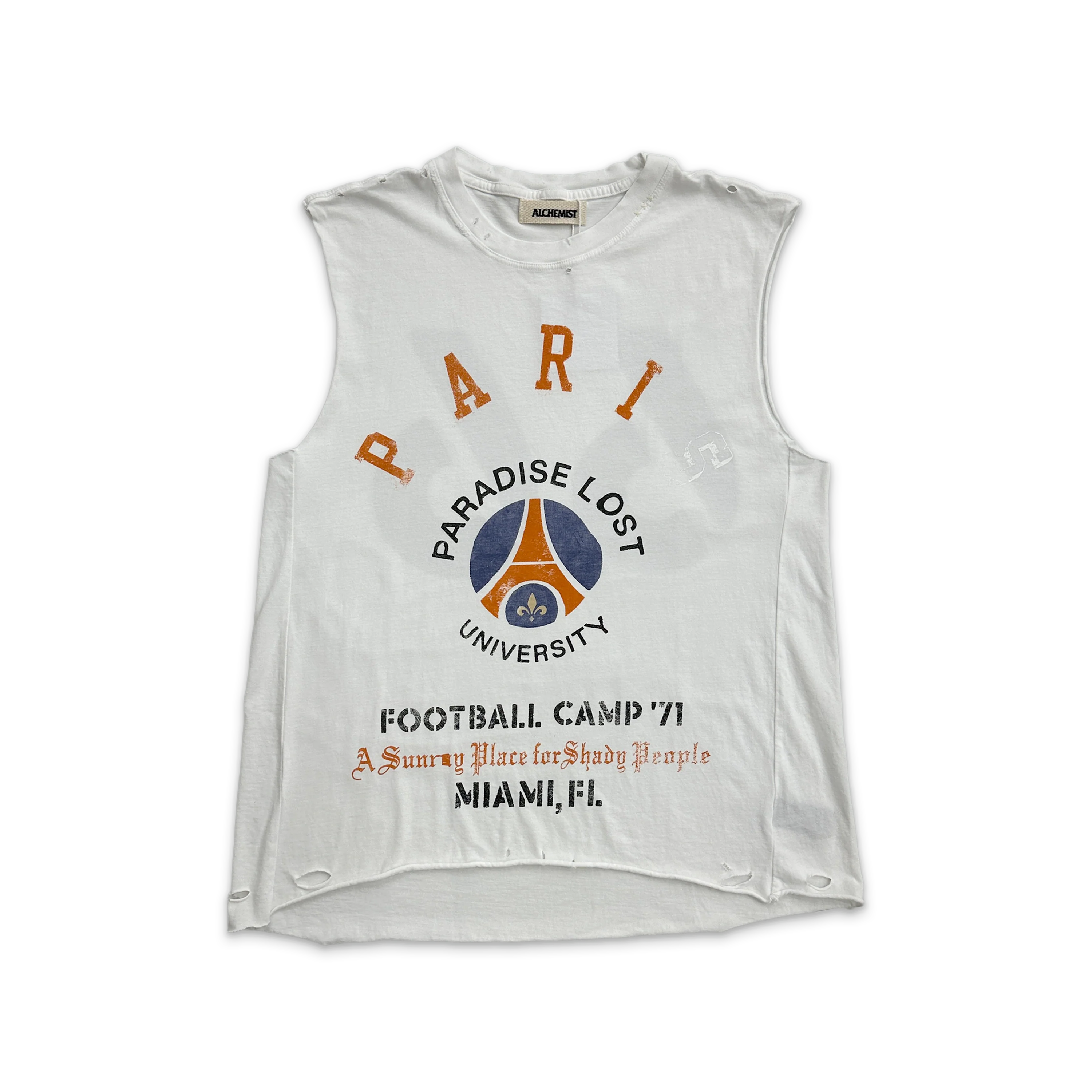 Raphael Sleeveless Tee "Dream Blue"