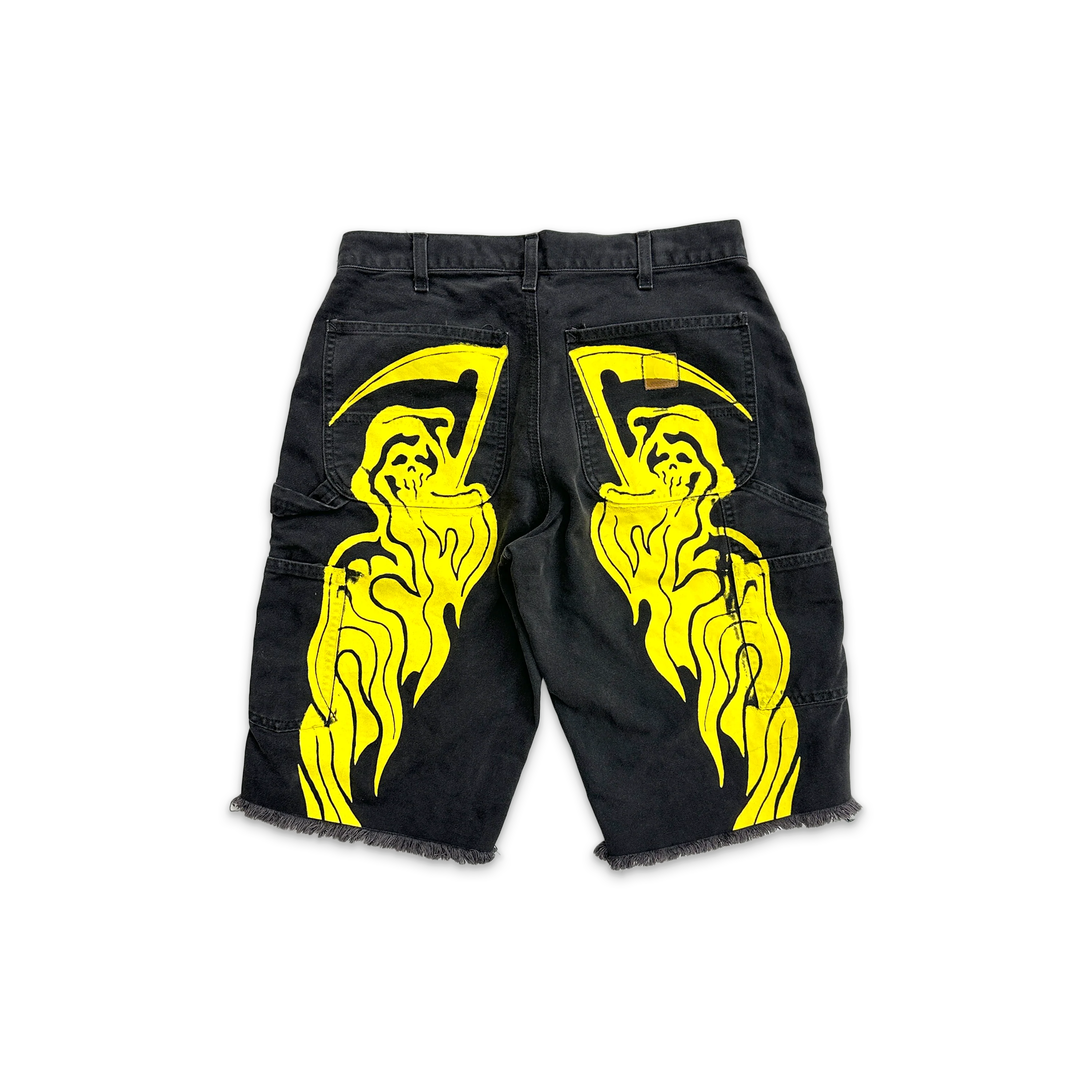 Reaper Denim Shorts "Stonewash/Bleach Black" - Image 2