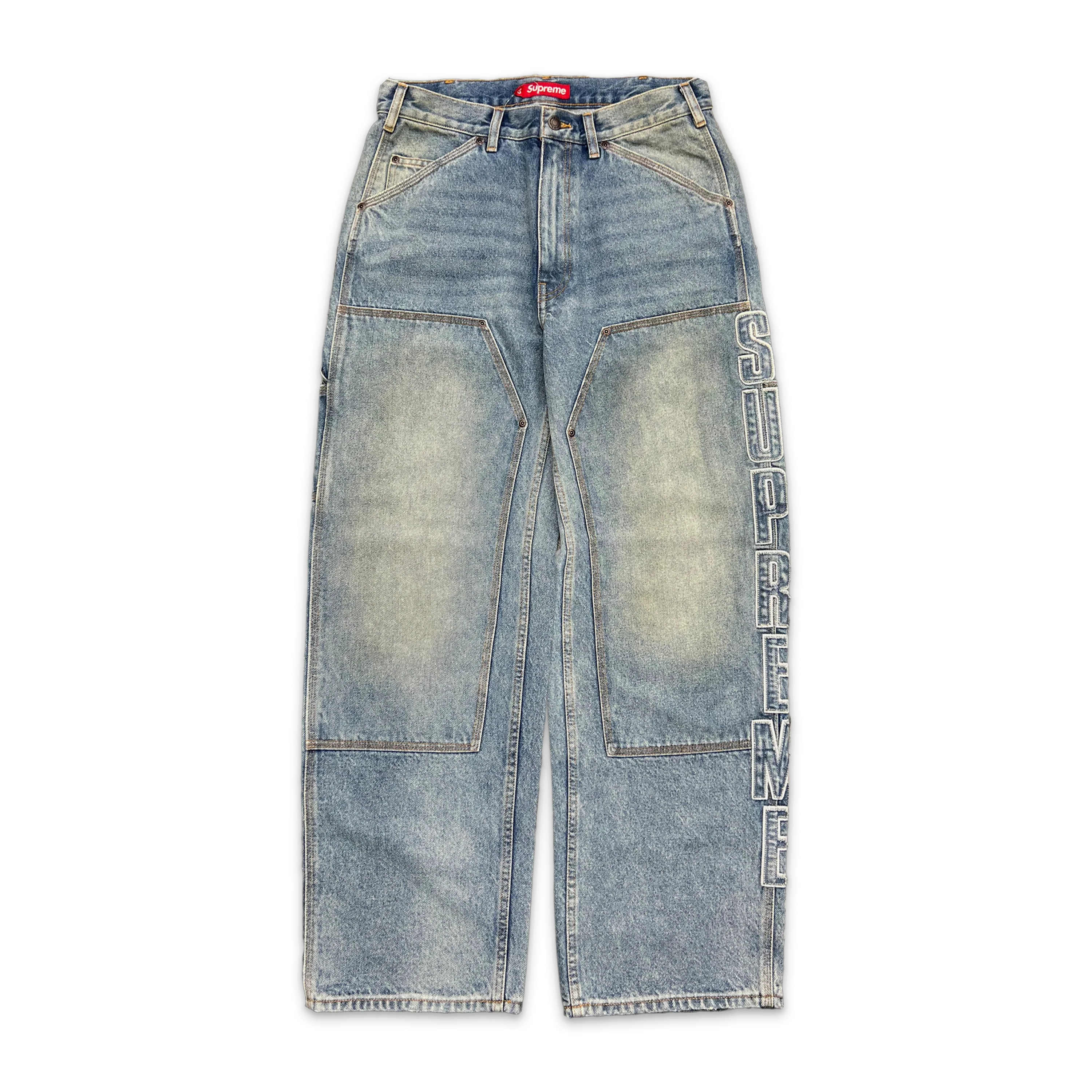 Reflective Double Knee Pants FW25 "Denim"