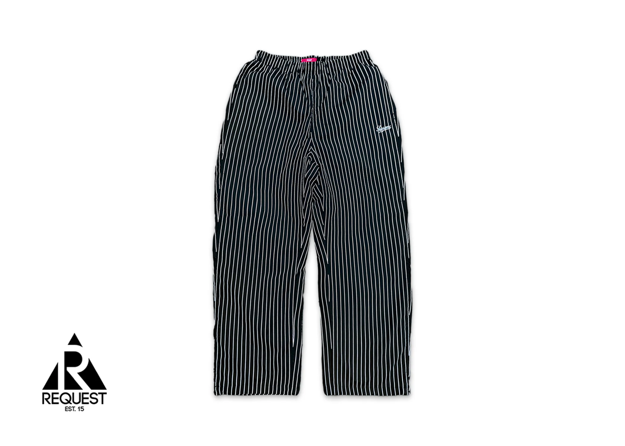 Reflective Stripe Swishy Pants "Black" - Image 2