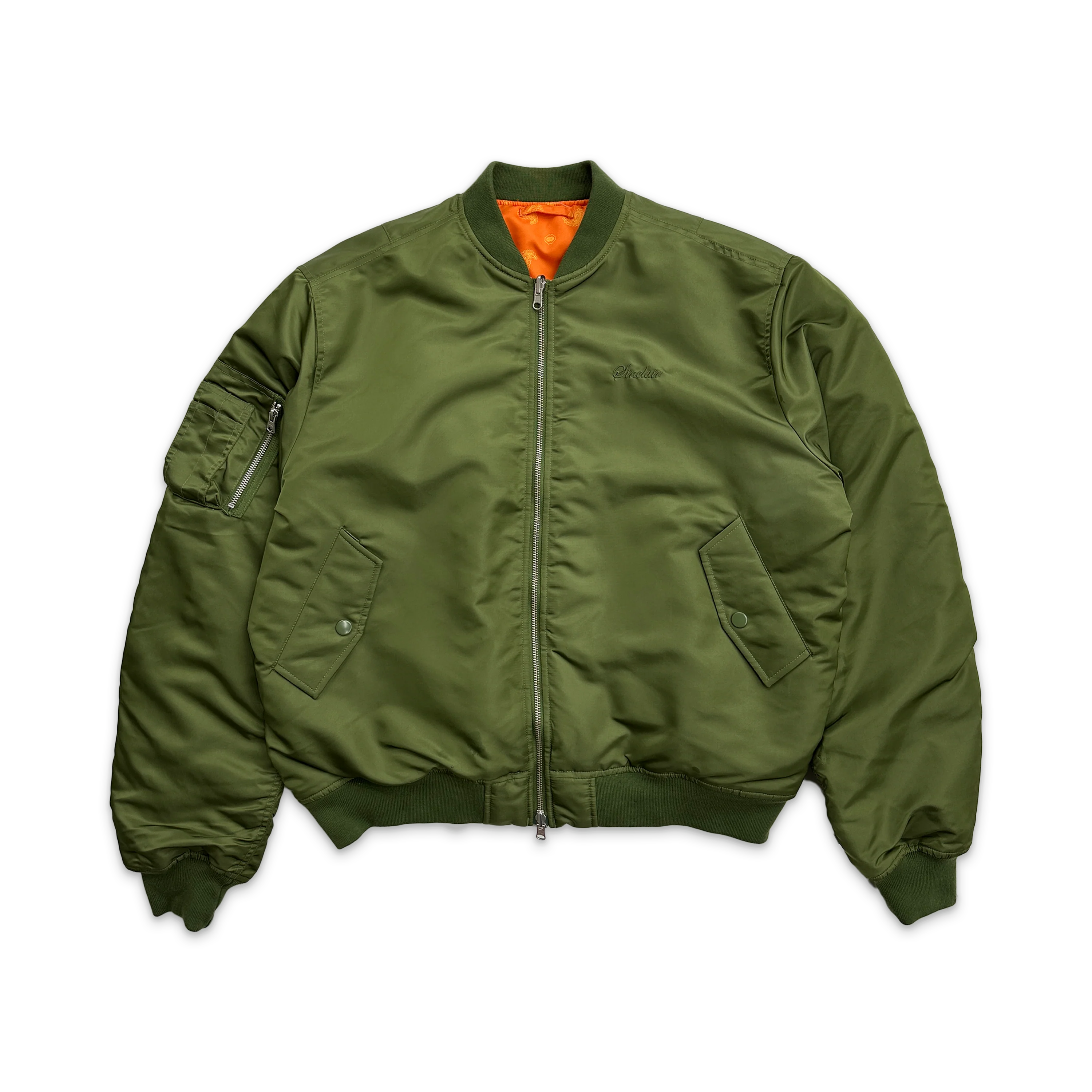 Reverse Psychology Bomber Jacket "Olive"