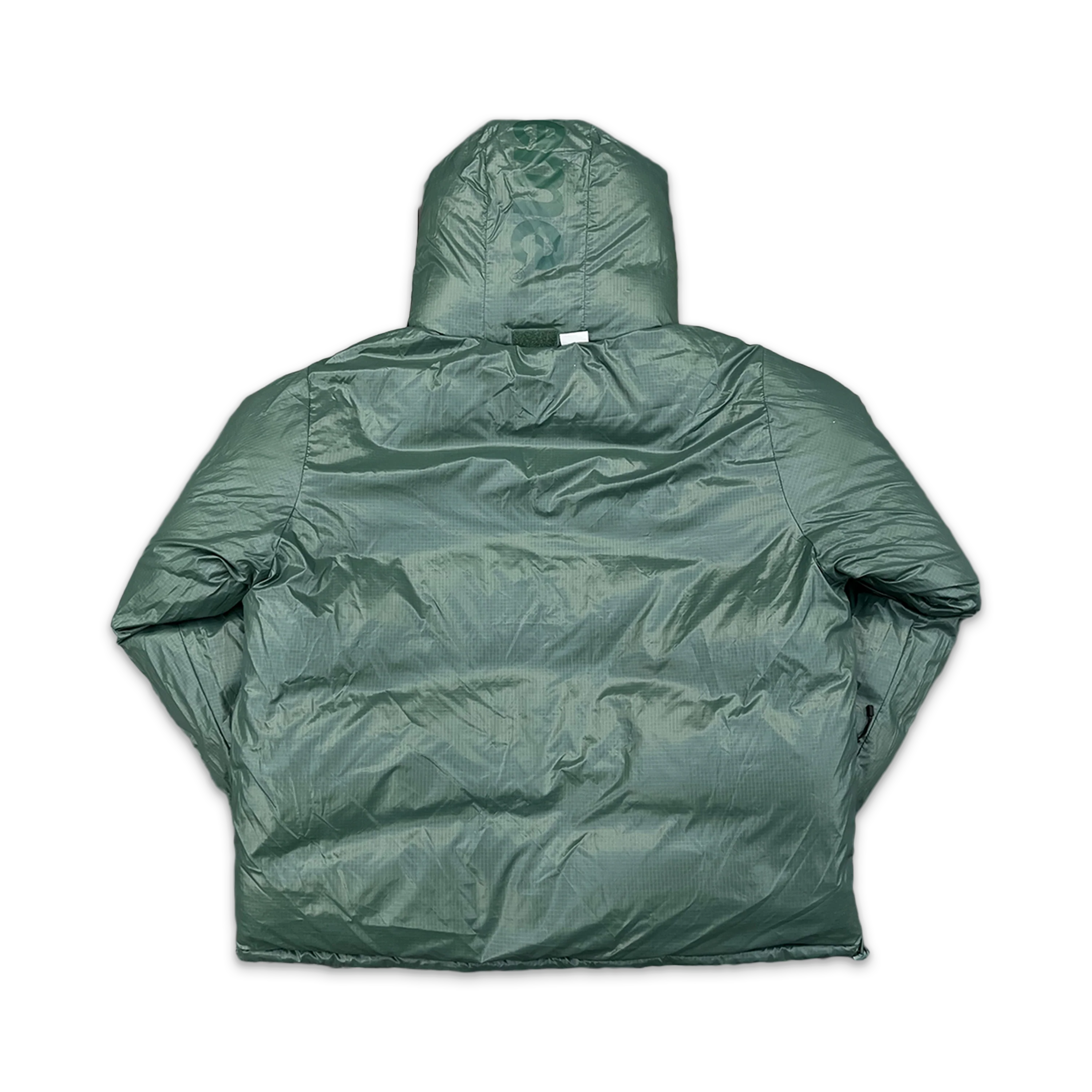 Reversible Featherweight Down Puffer Jacket "Olive" - Image 4