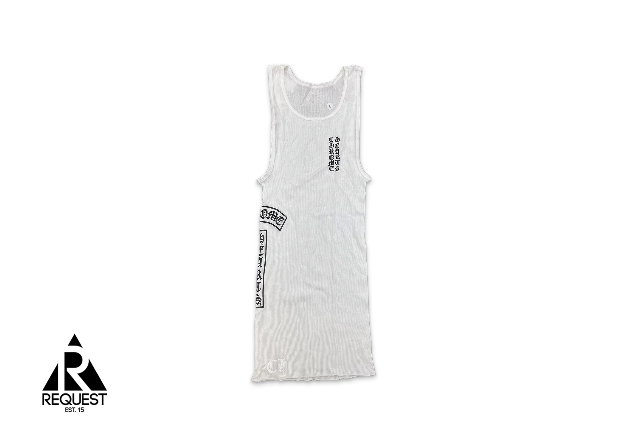 Rib Tank Top "White"