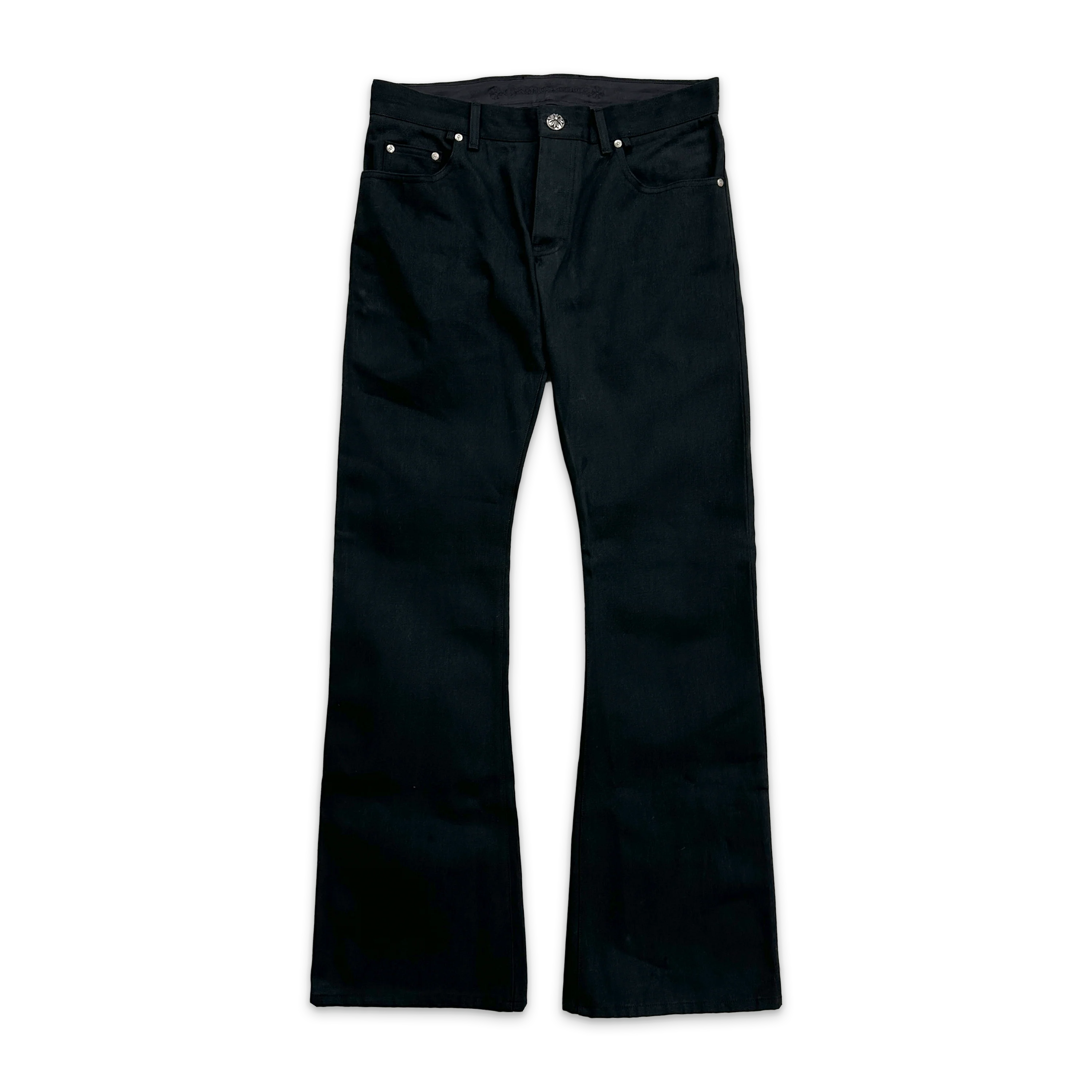 Richard Flare Raw Denim "Black"