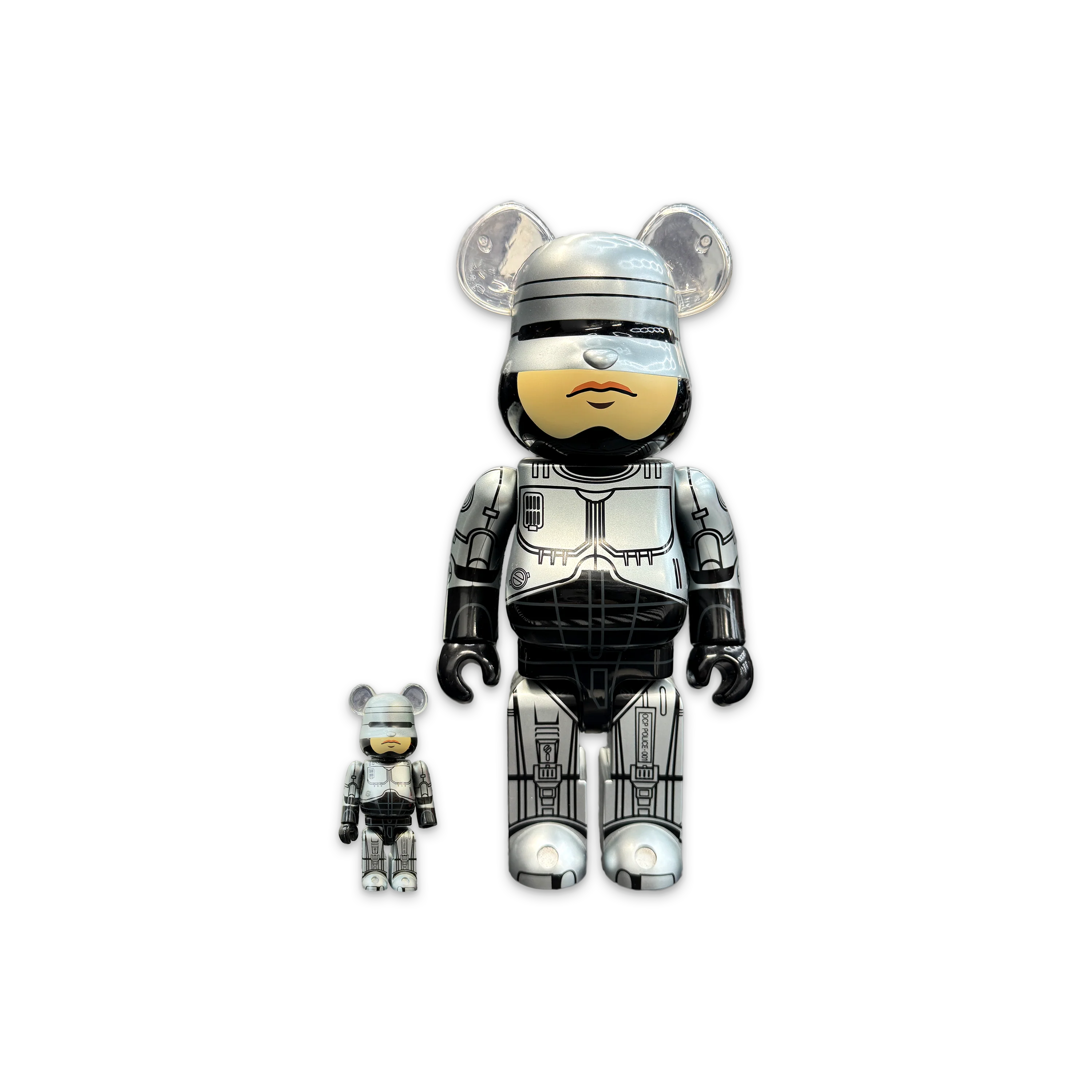 ROBOCOP Bearbrick 400% & 100%
