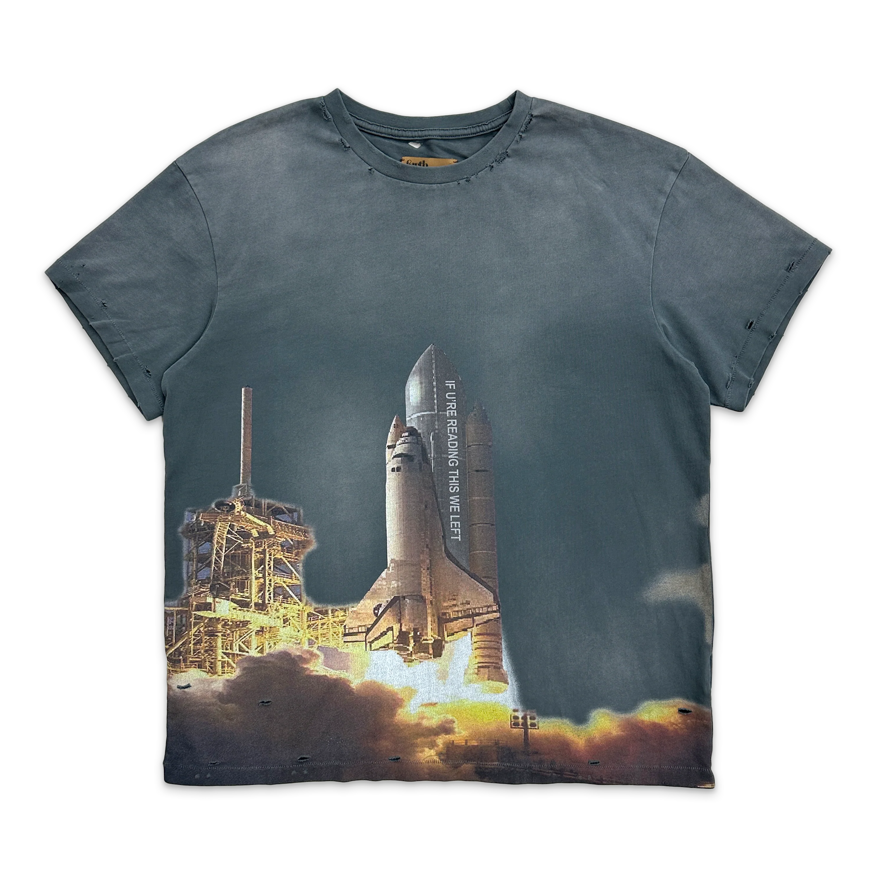 Rocket Tee "Washed Black"