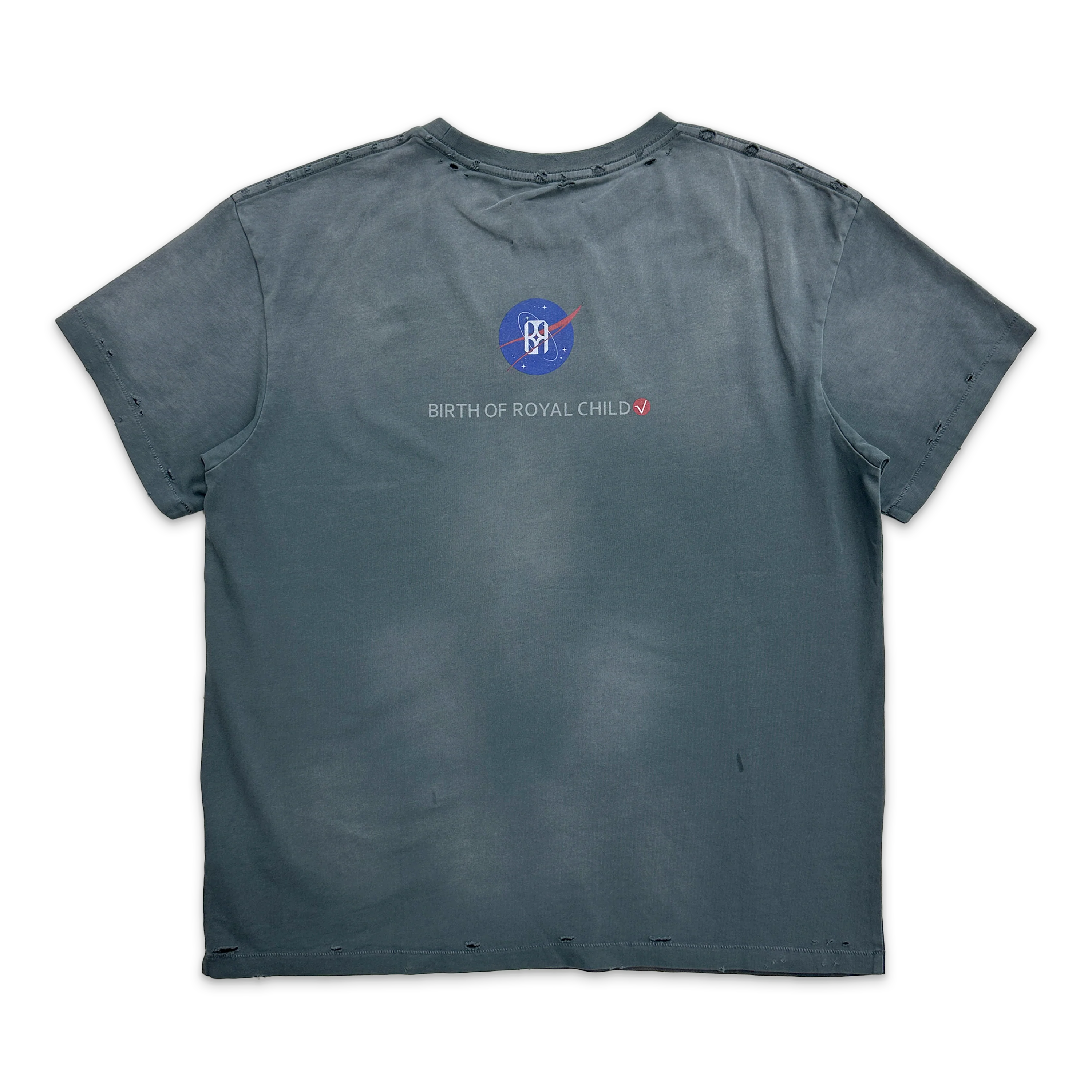 Rocket Tee "Washed Black" - Image 2