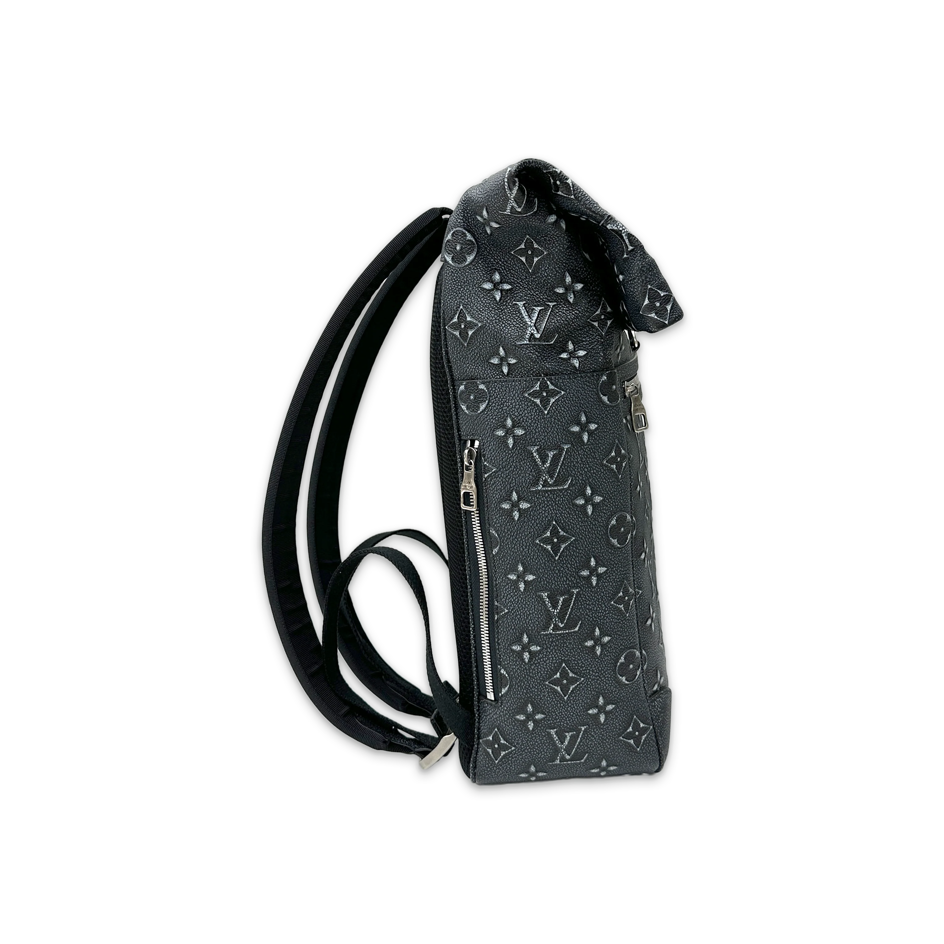 Roll Top Backpack Monogram "Black" - Image 3