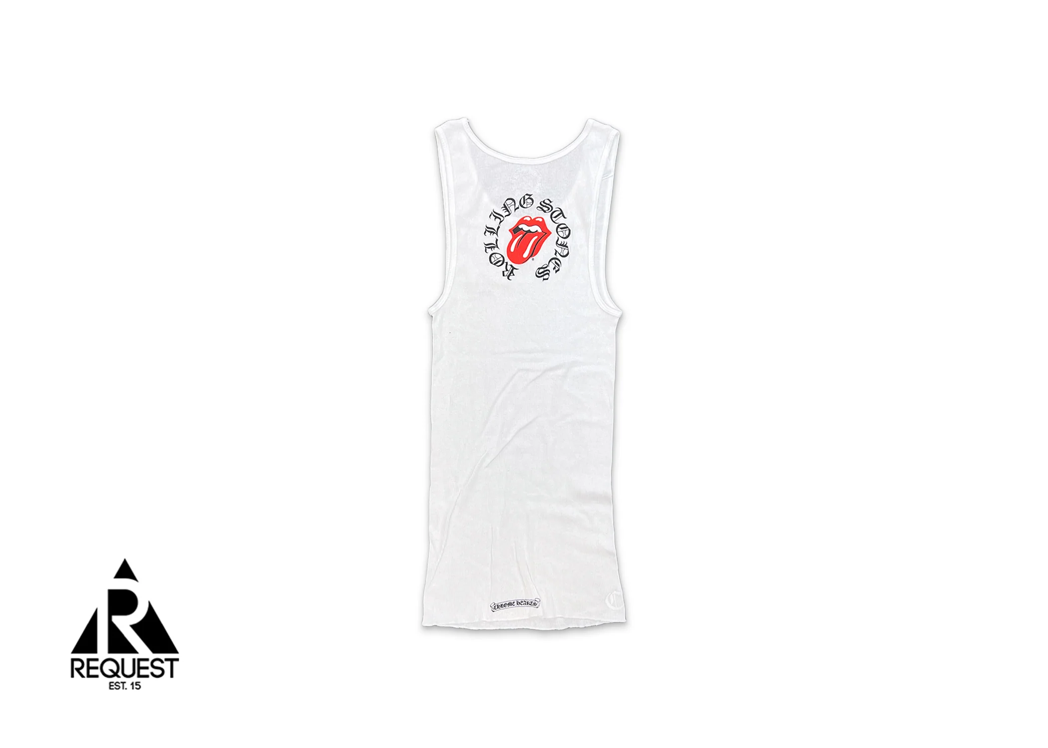 Rolling Stones Tank Top "White/Red" - Image 2