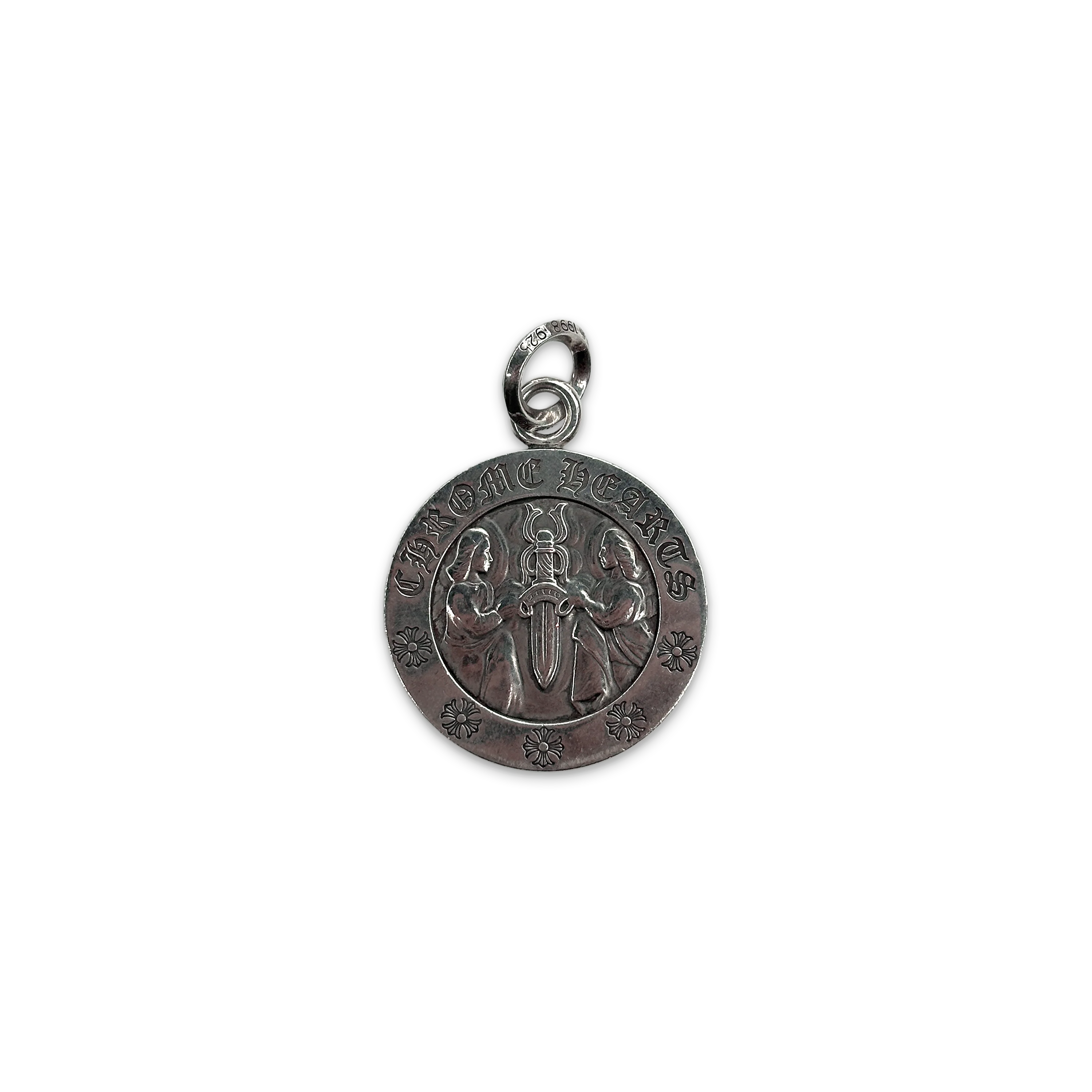 Round Angel Pendant