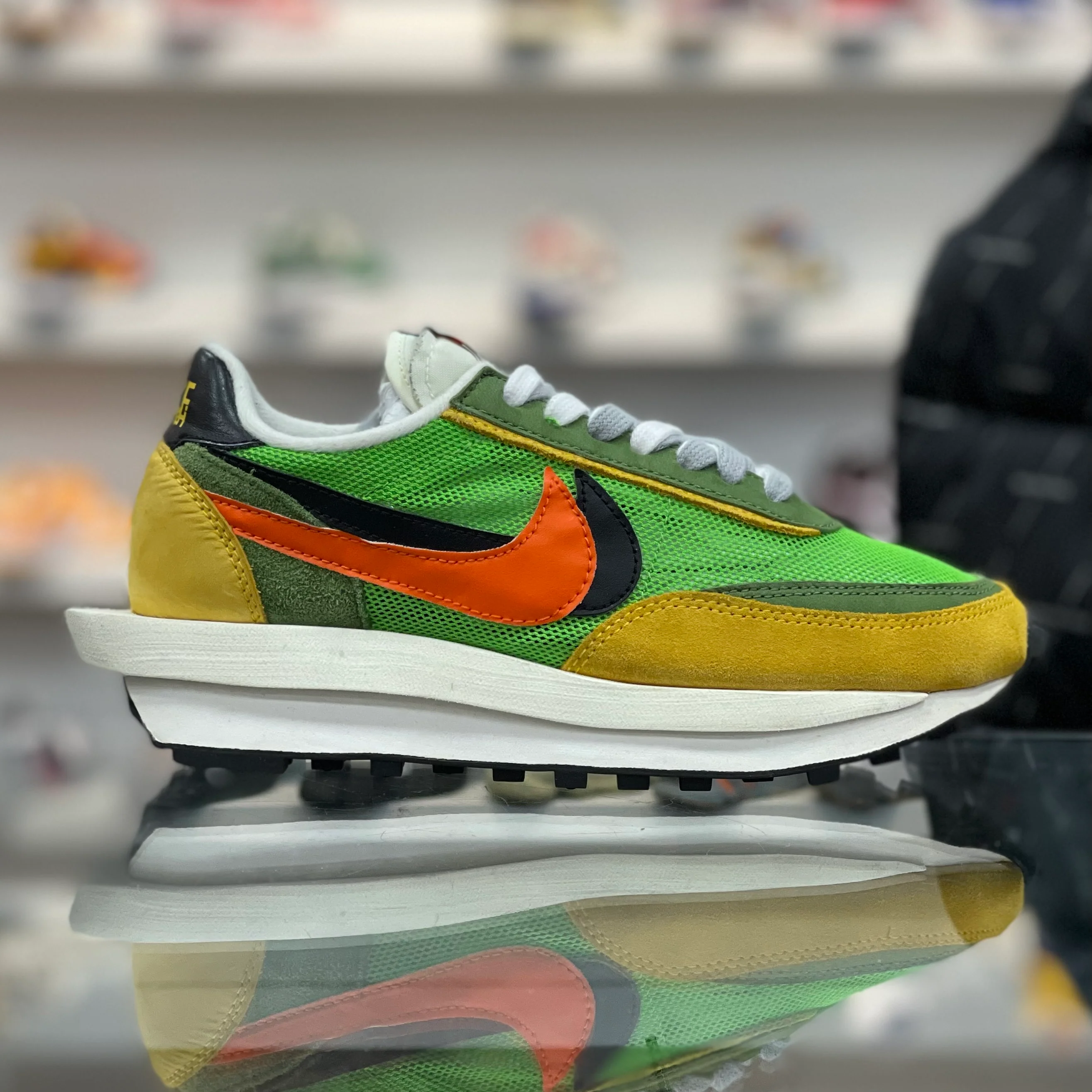 Sacai LD Waffle “Green Multi” - Image 2