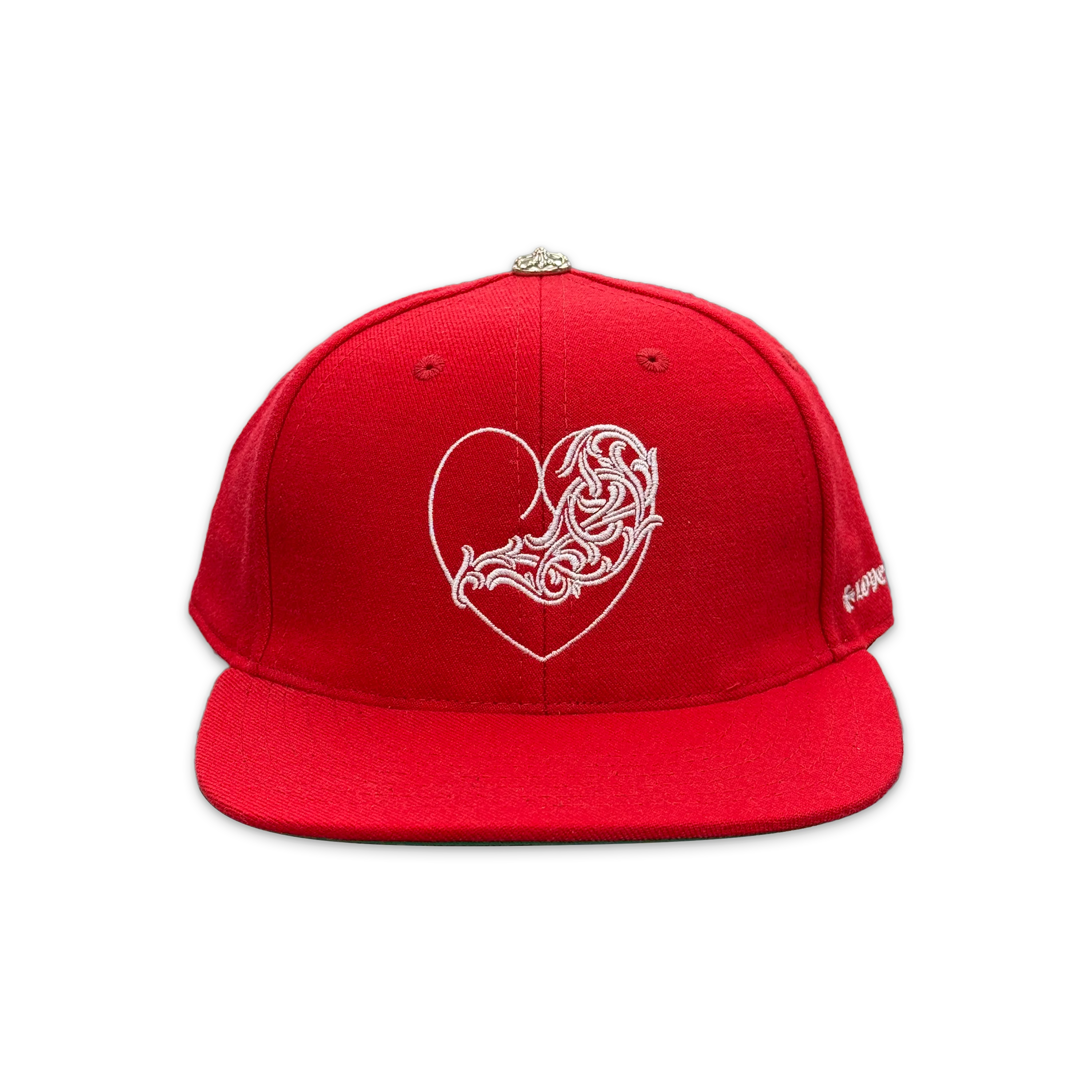 Sacred Heart Fitted Hat "Red"