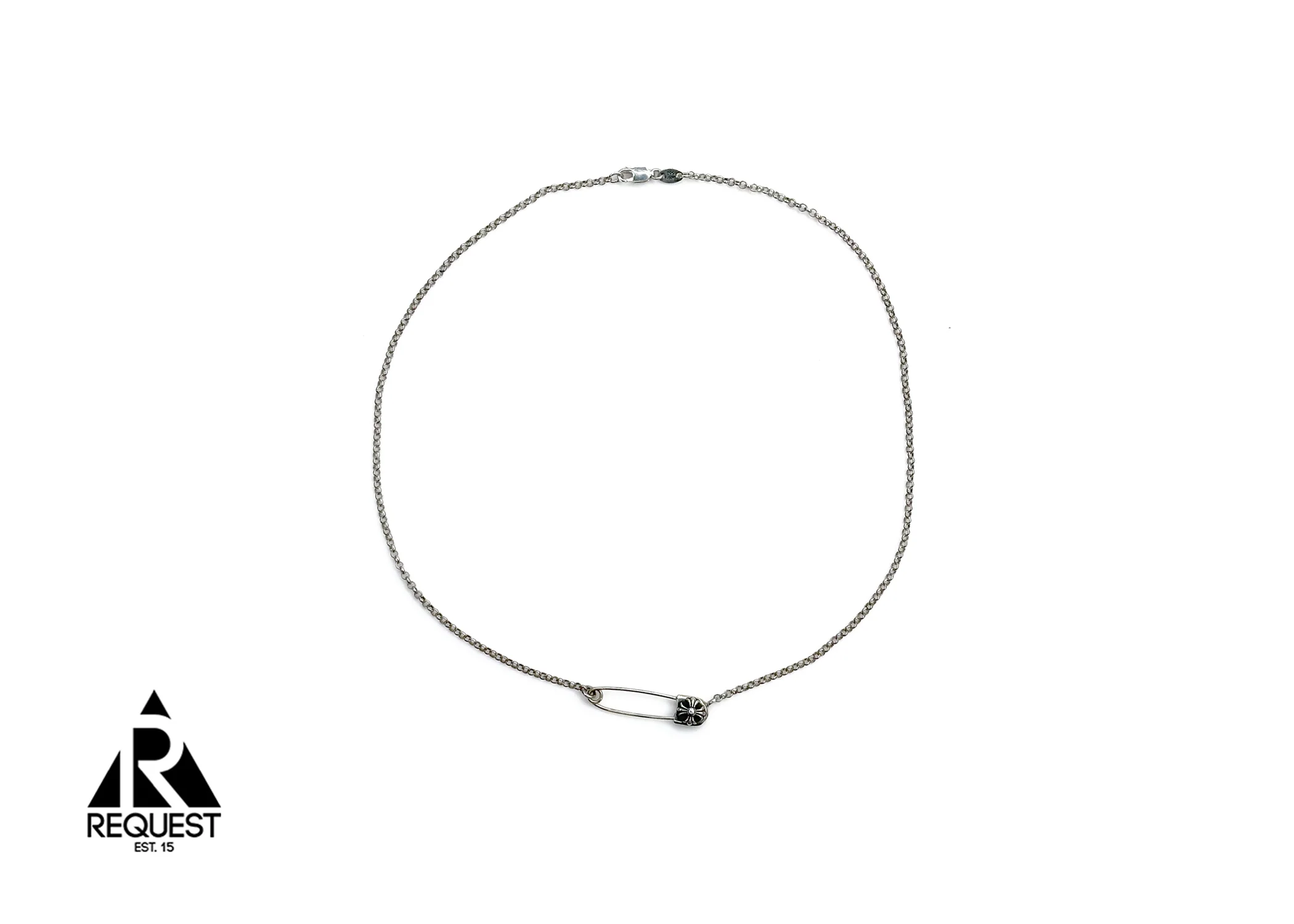 Safety Pin Necklace