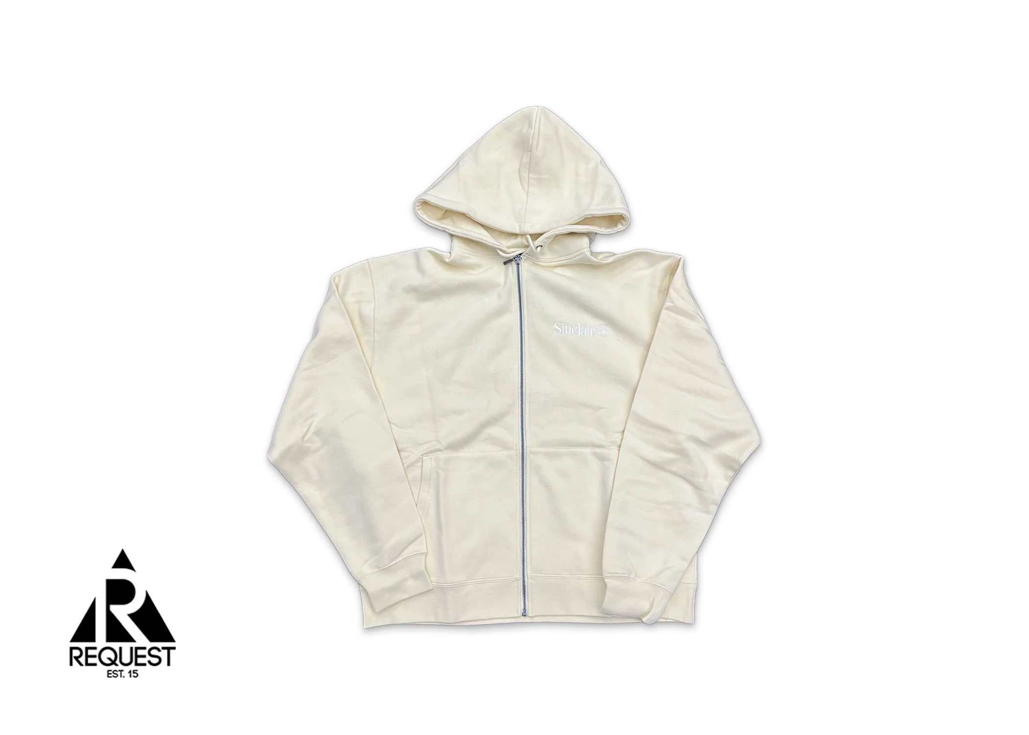 Sagittarius Zip Up Hoodie "Cream"