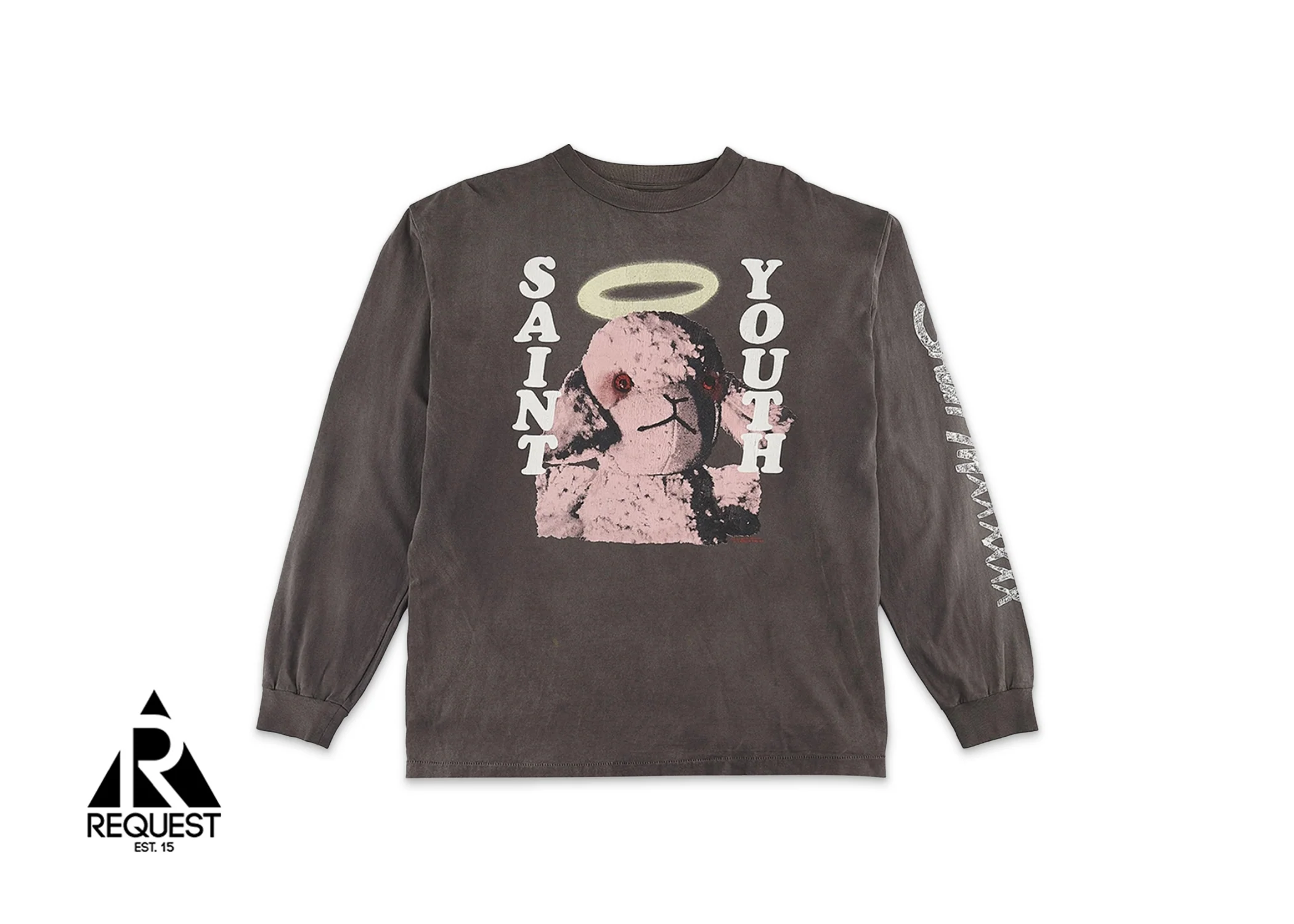 Saint Youth Pink Sheep L/S Tee "Vintage Black"