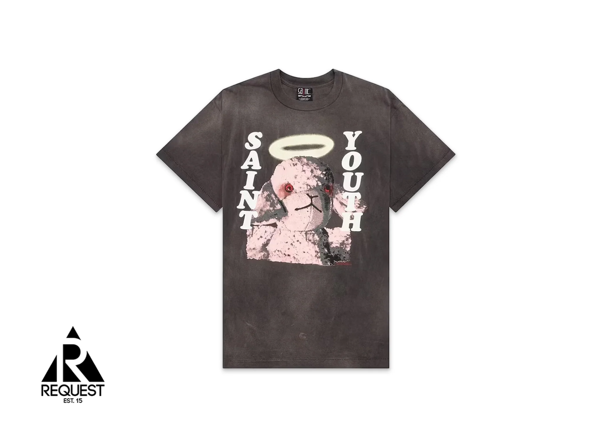 Saint Youth Pink Sheep Tee "Vintage Black"