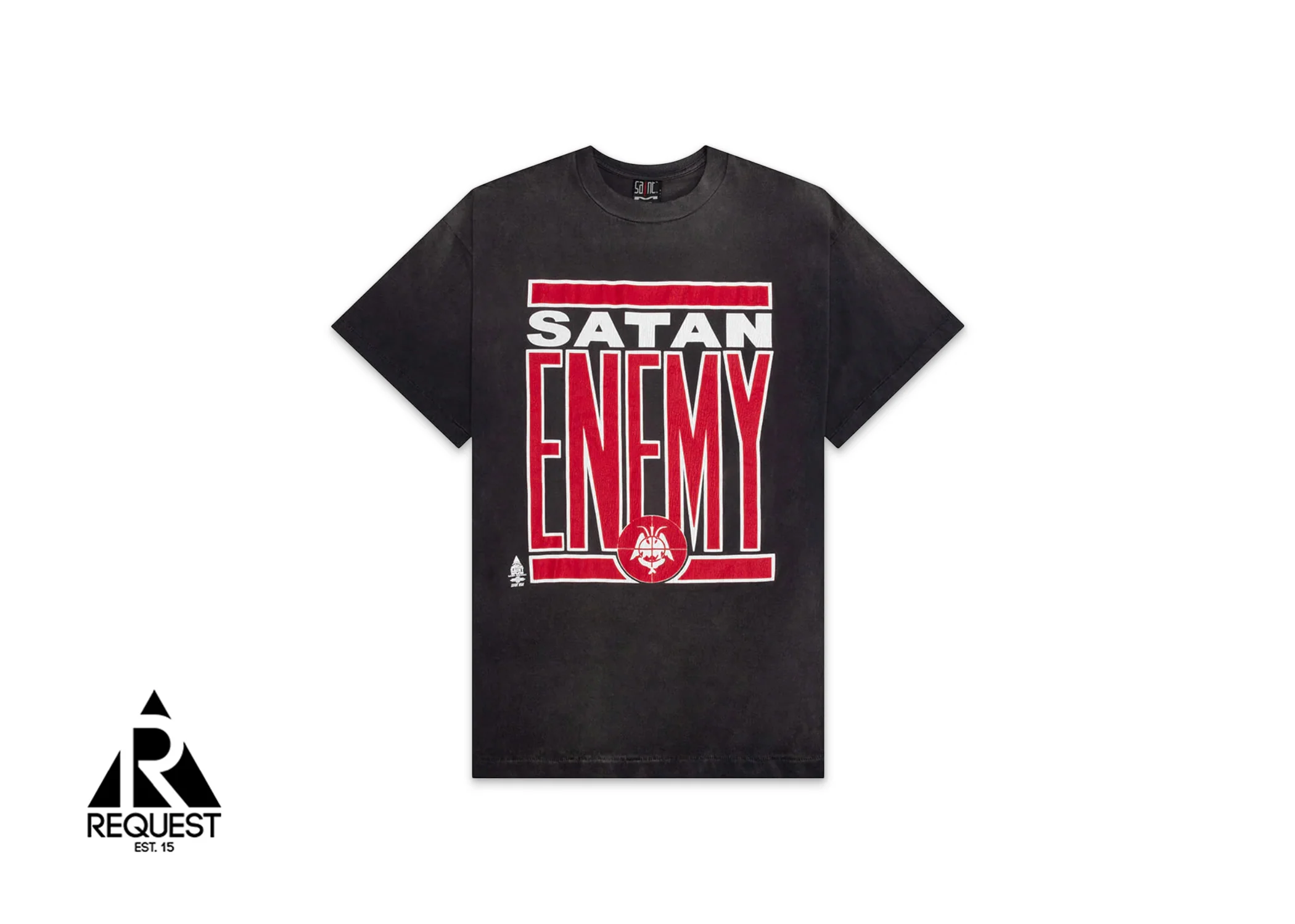 Satan Enemy Tee "Vintage Black"