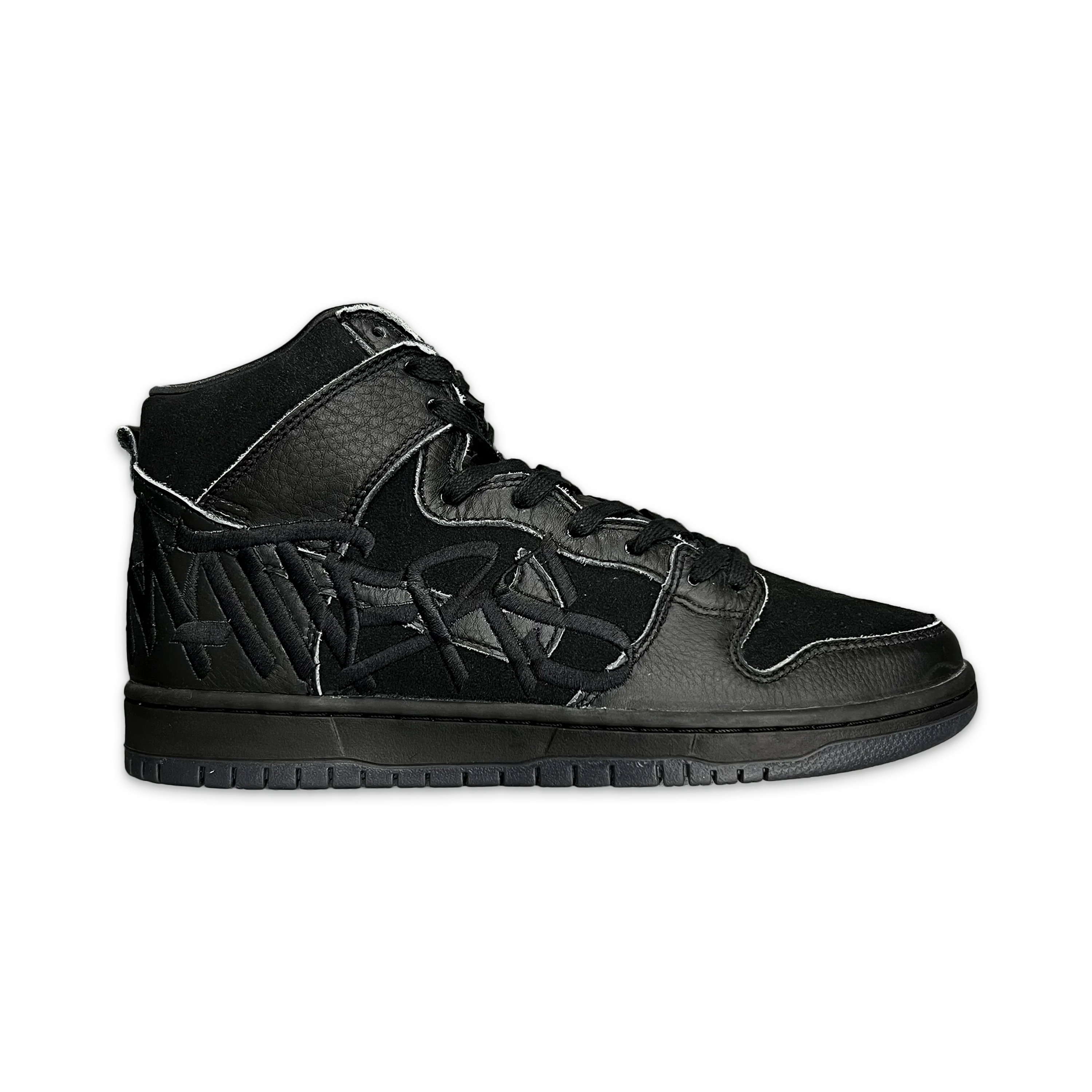 SB Dunk High "FAUST Black Gold" - Image 2