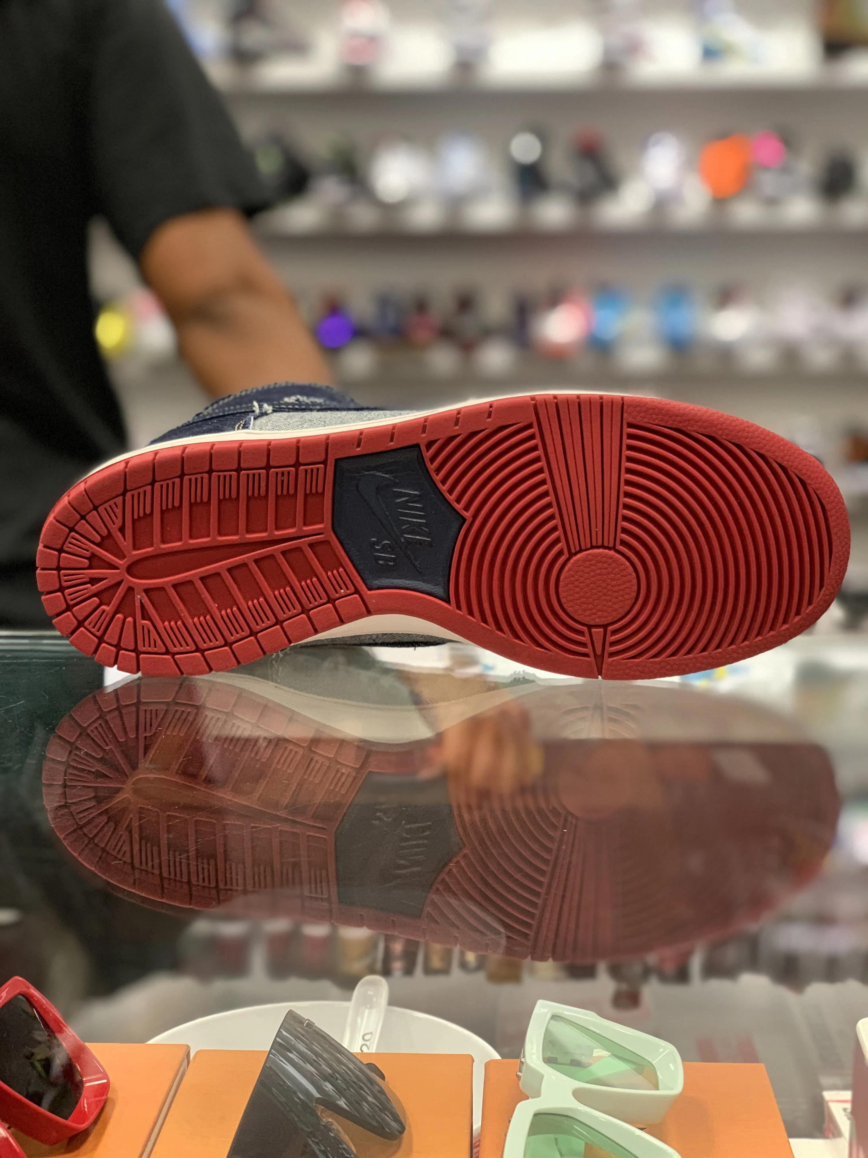 SB Dunk High “Reese Forbes Denim” - Image 3