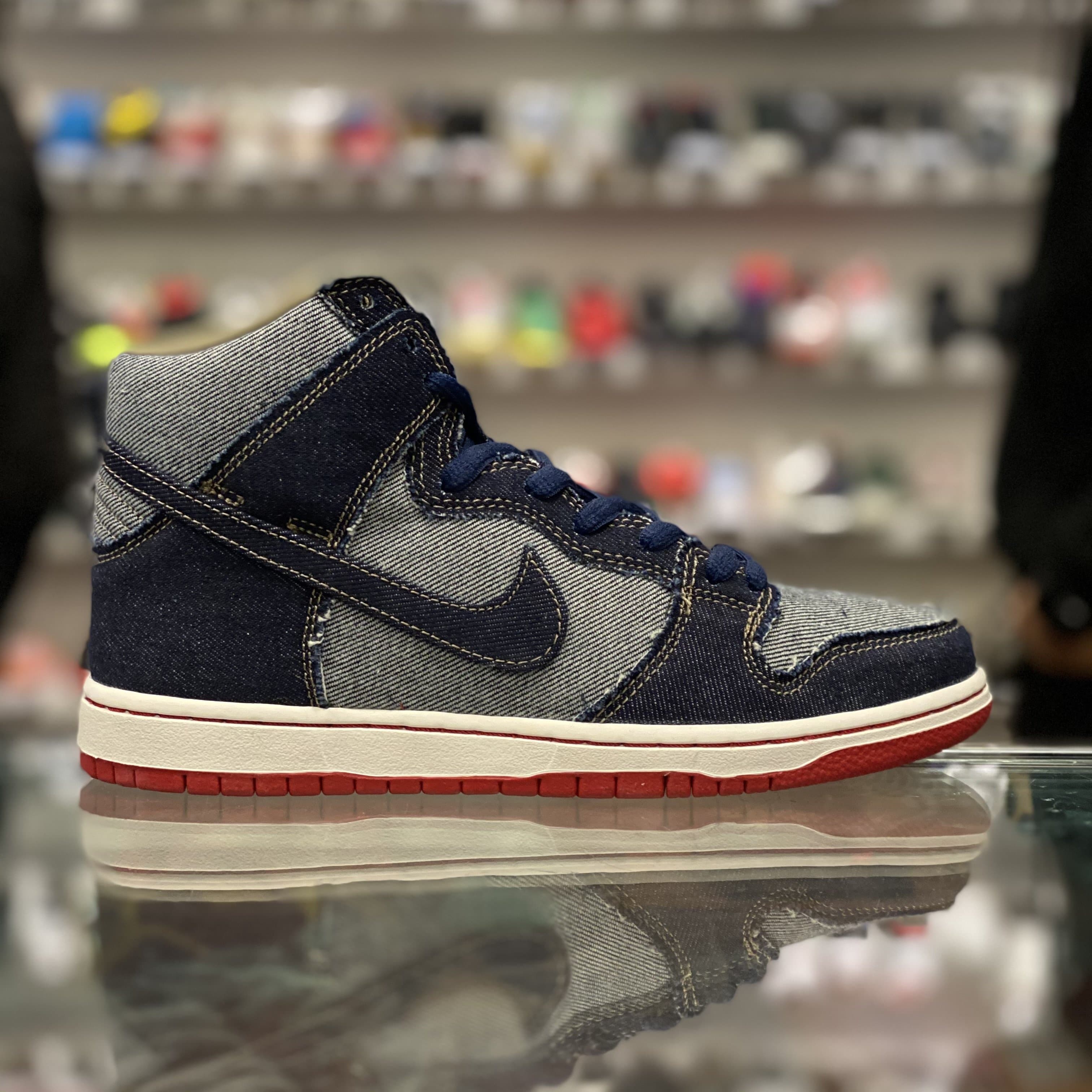SB Dunk High “Reese Forbes Denim” - Image 4