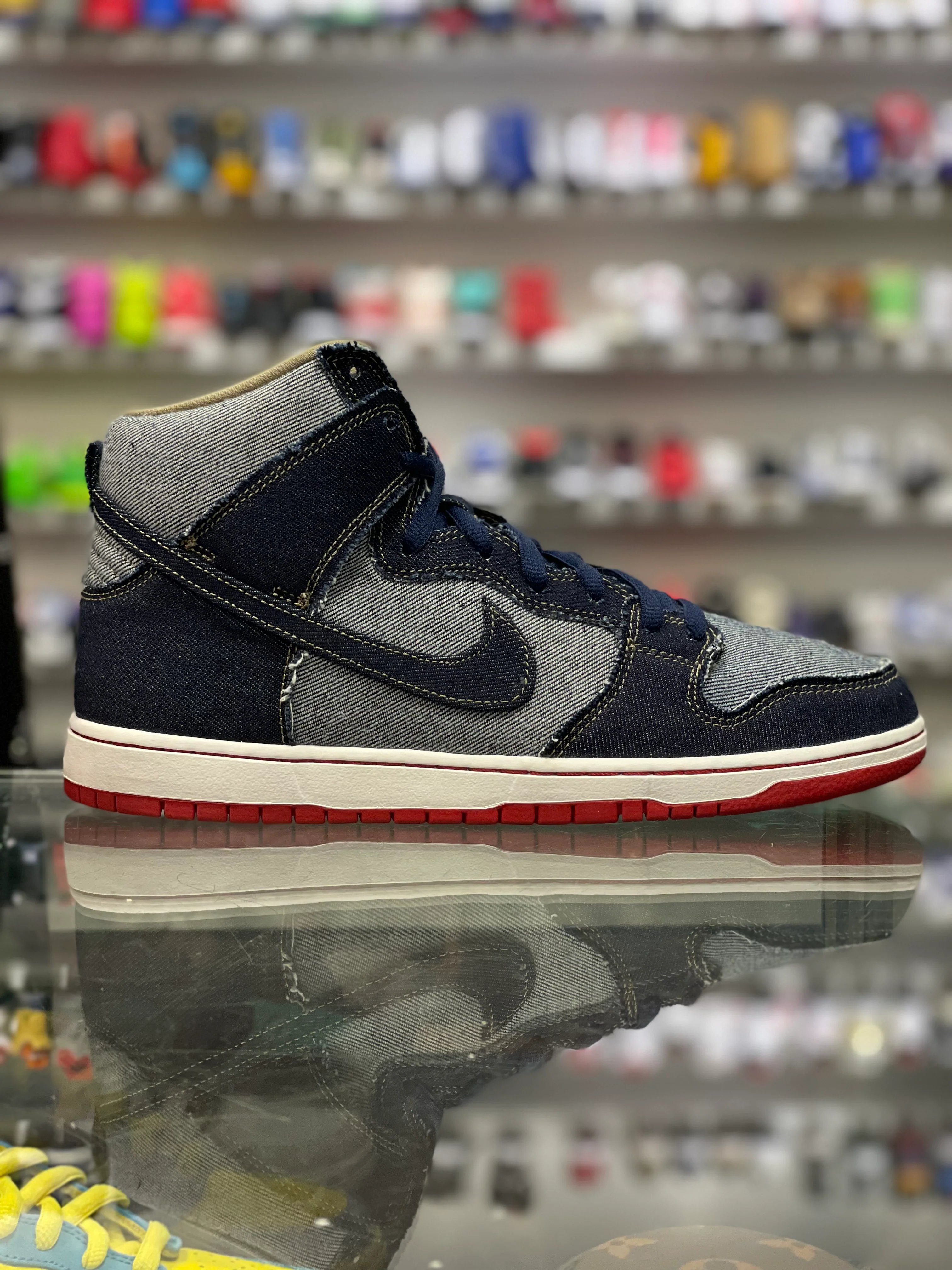 SB Dunk High “Reese Forbes Denim” - Image 6